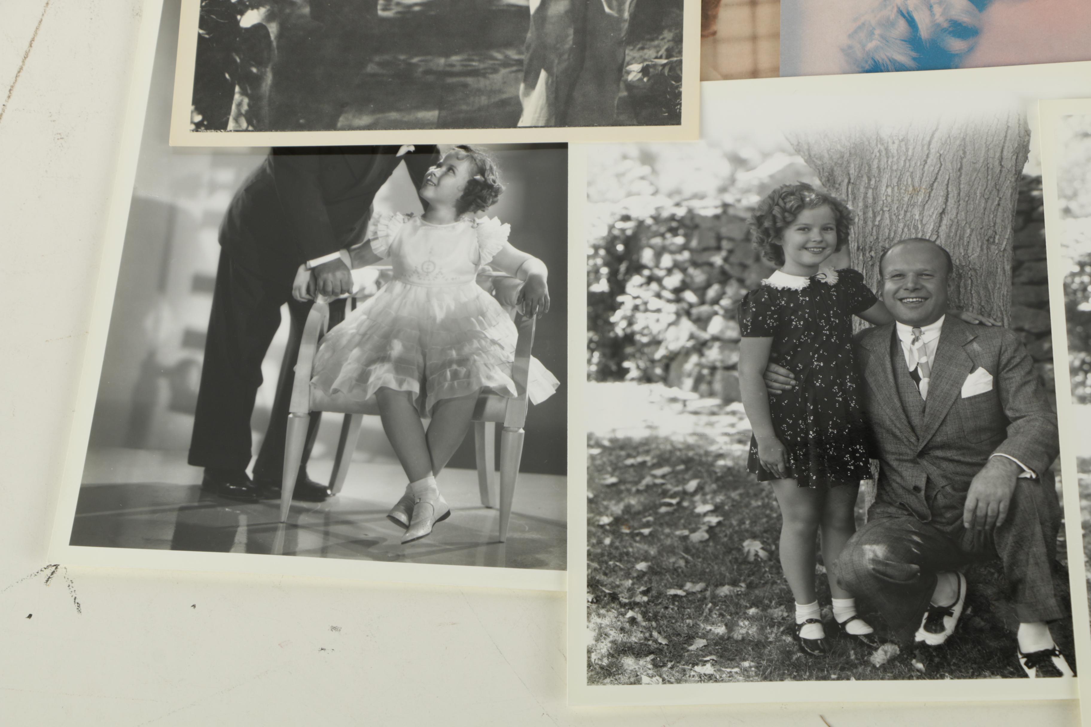 Publicity Photographs and Postcards of Shirley Temple