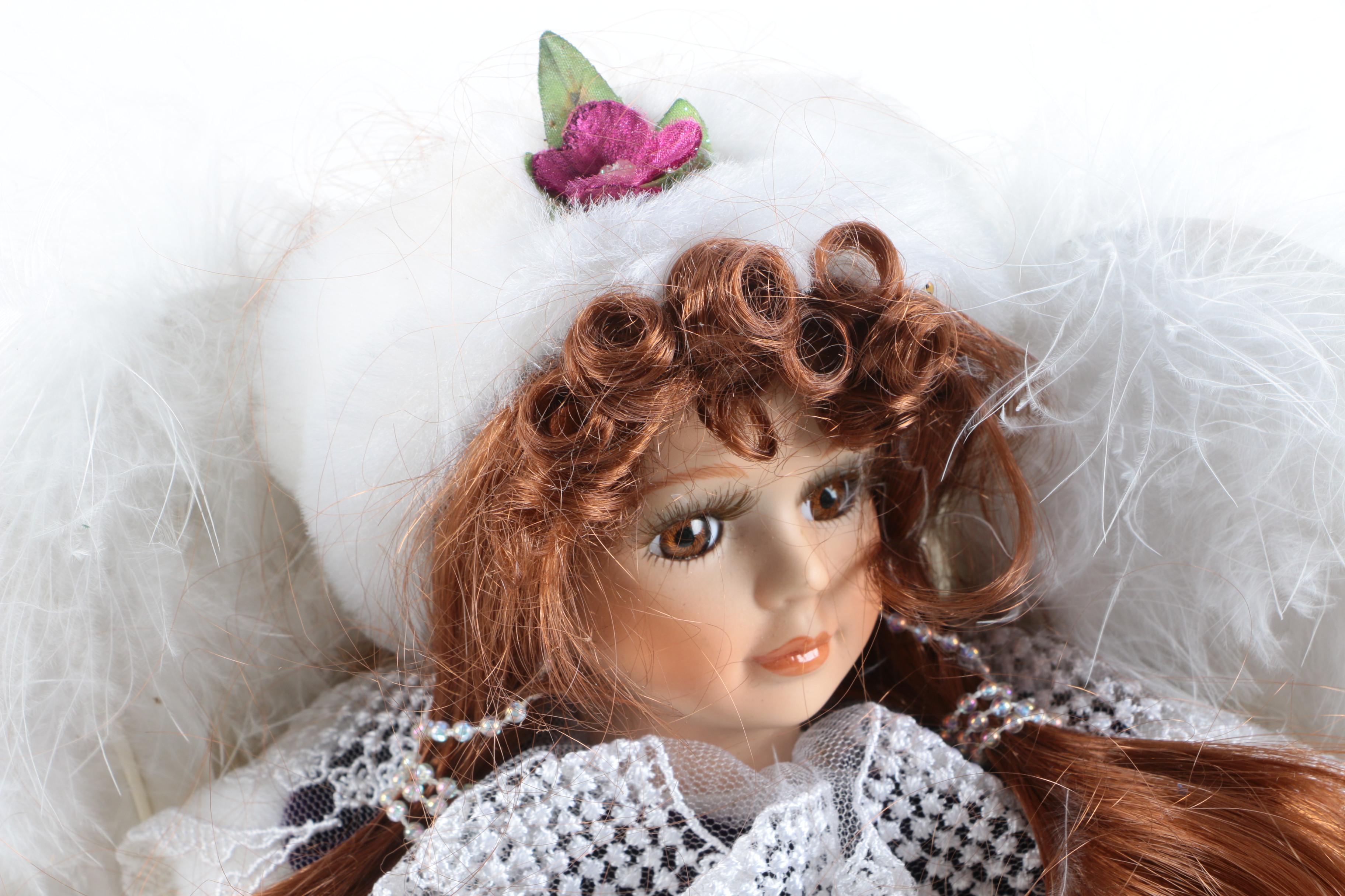 Porcelain Angel Doll