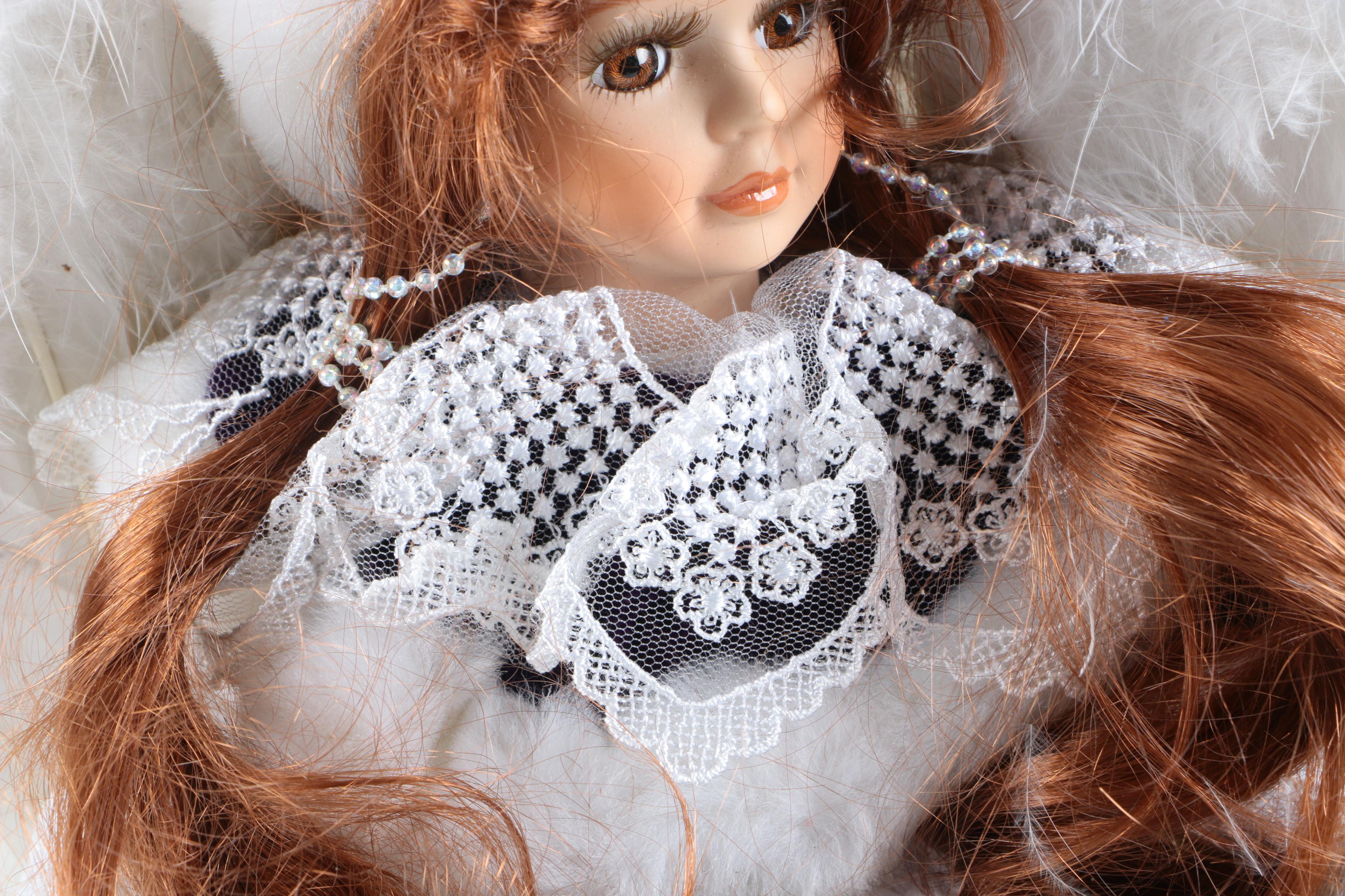 Porcelain Angel Doll