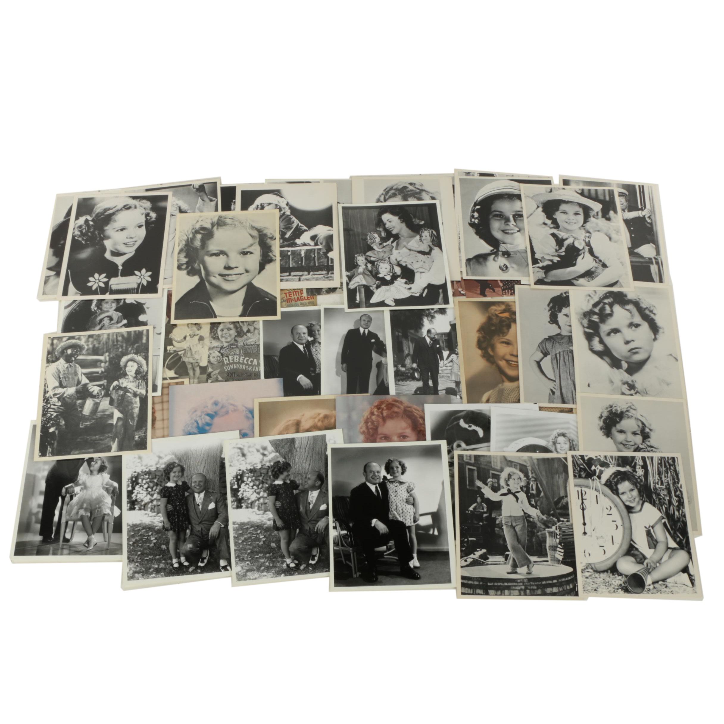 Publicity Photographs and Postcards of Shirley Temple
