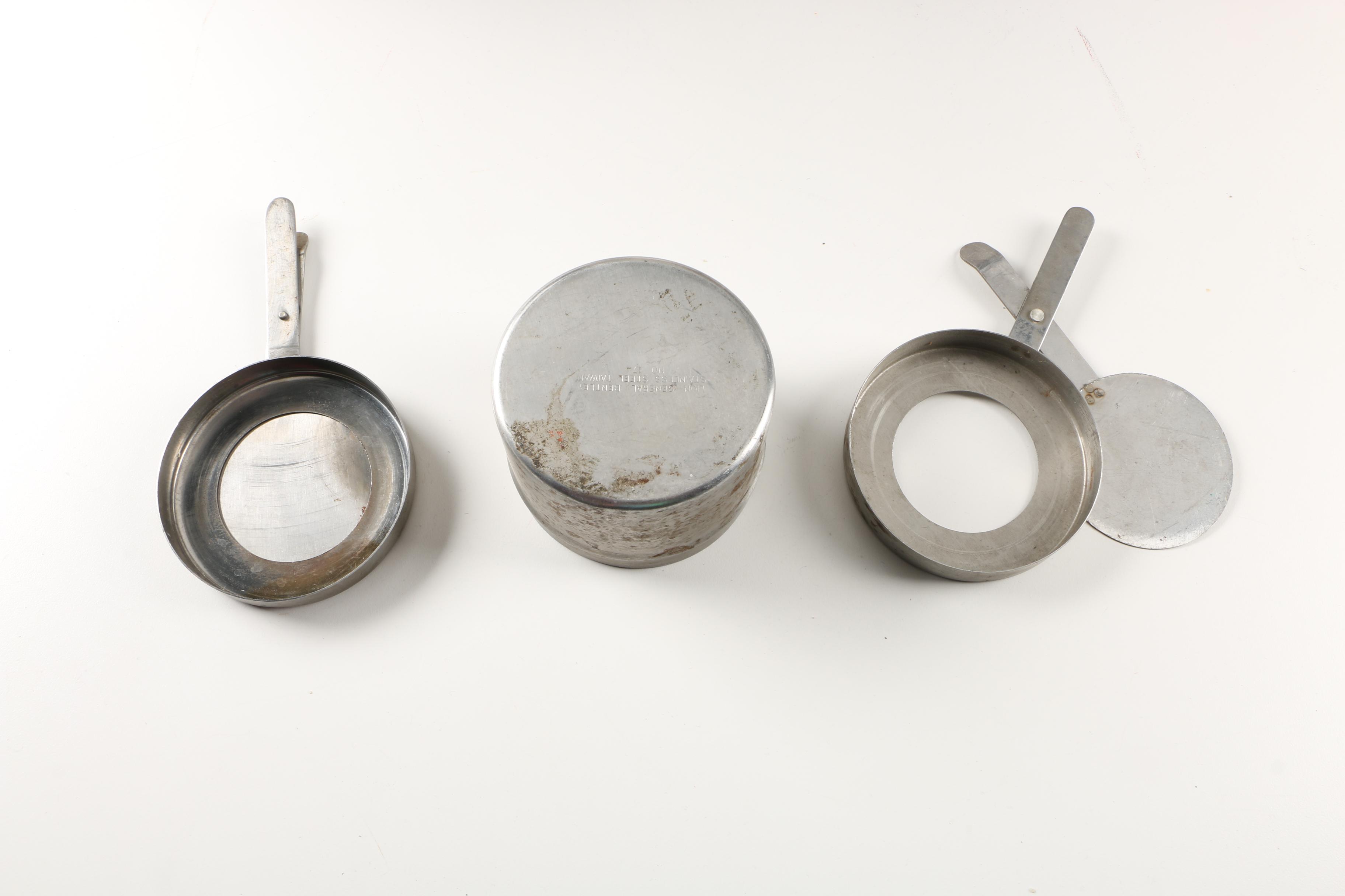 Stainless Steel and Copper Chafing Dishes