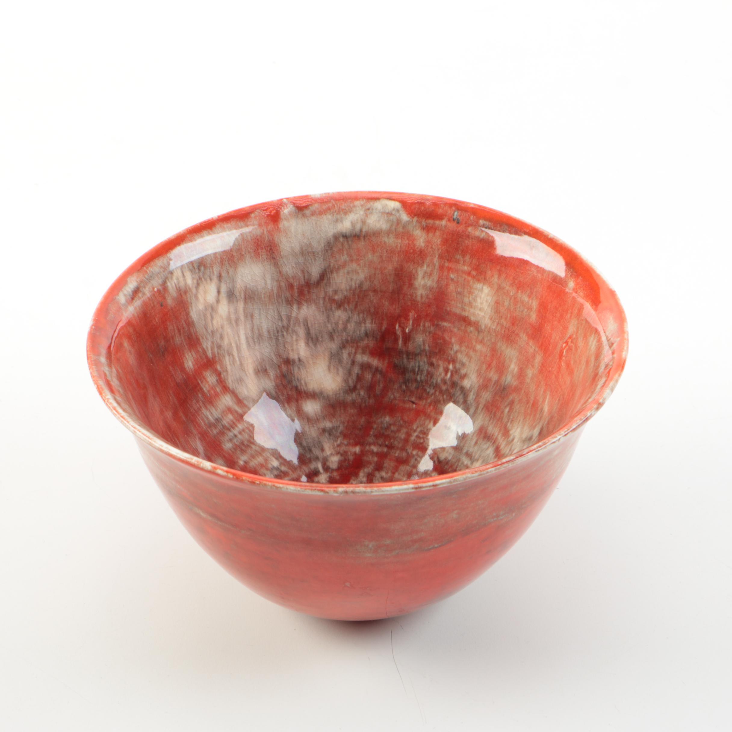 Decorative Wood Boxes and a Ceramic Bowl