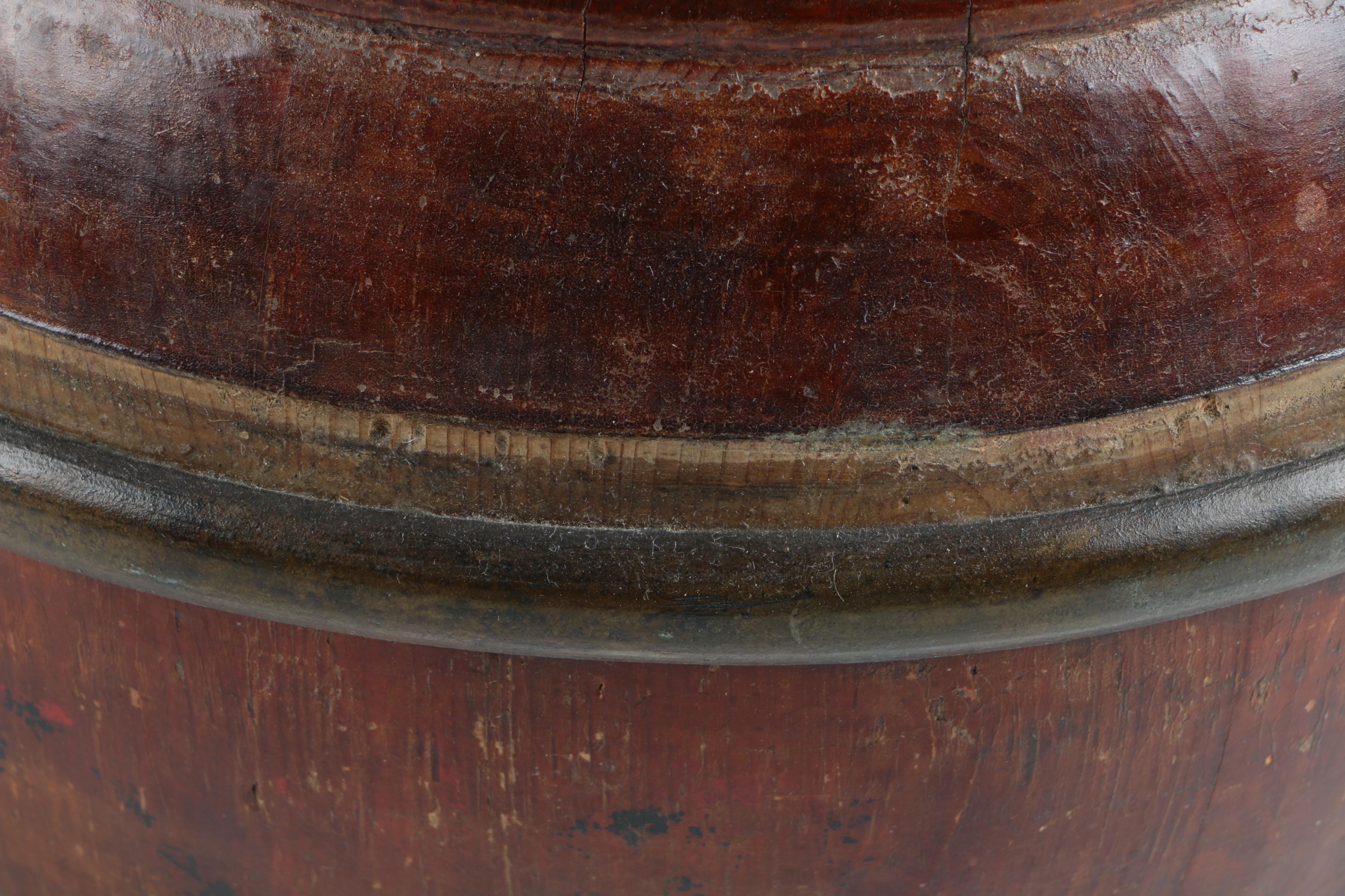 Wooden Tobacco Jar