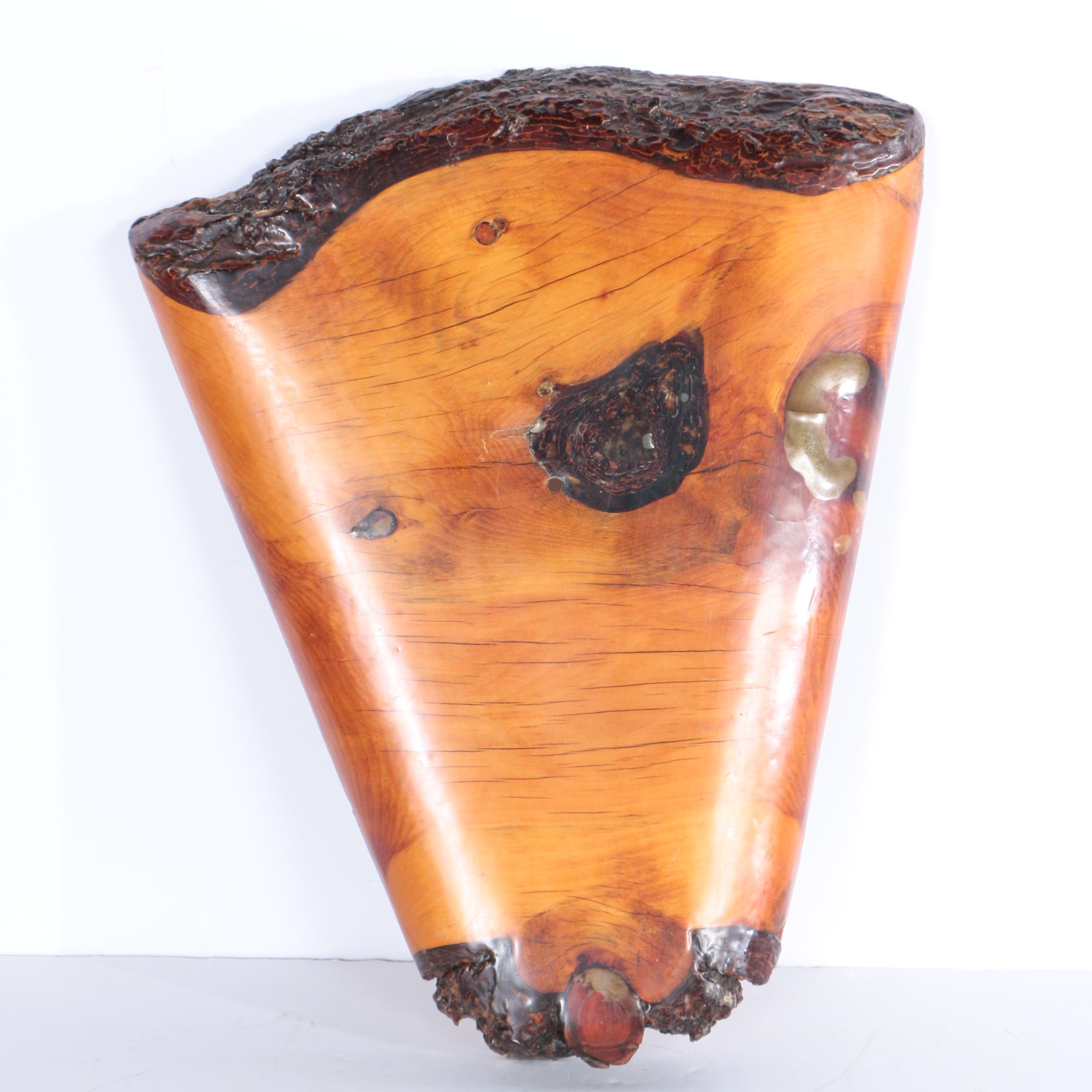 Wedge of Wood Wall Decor