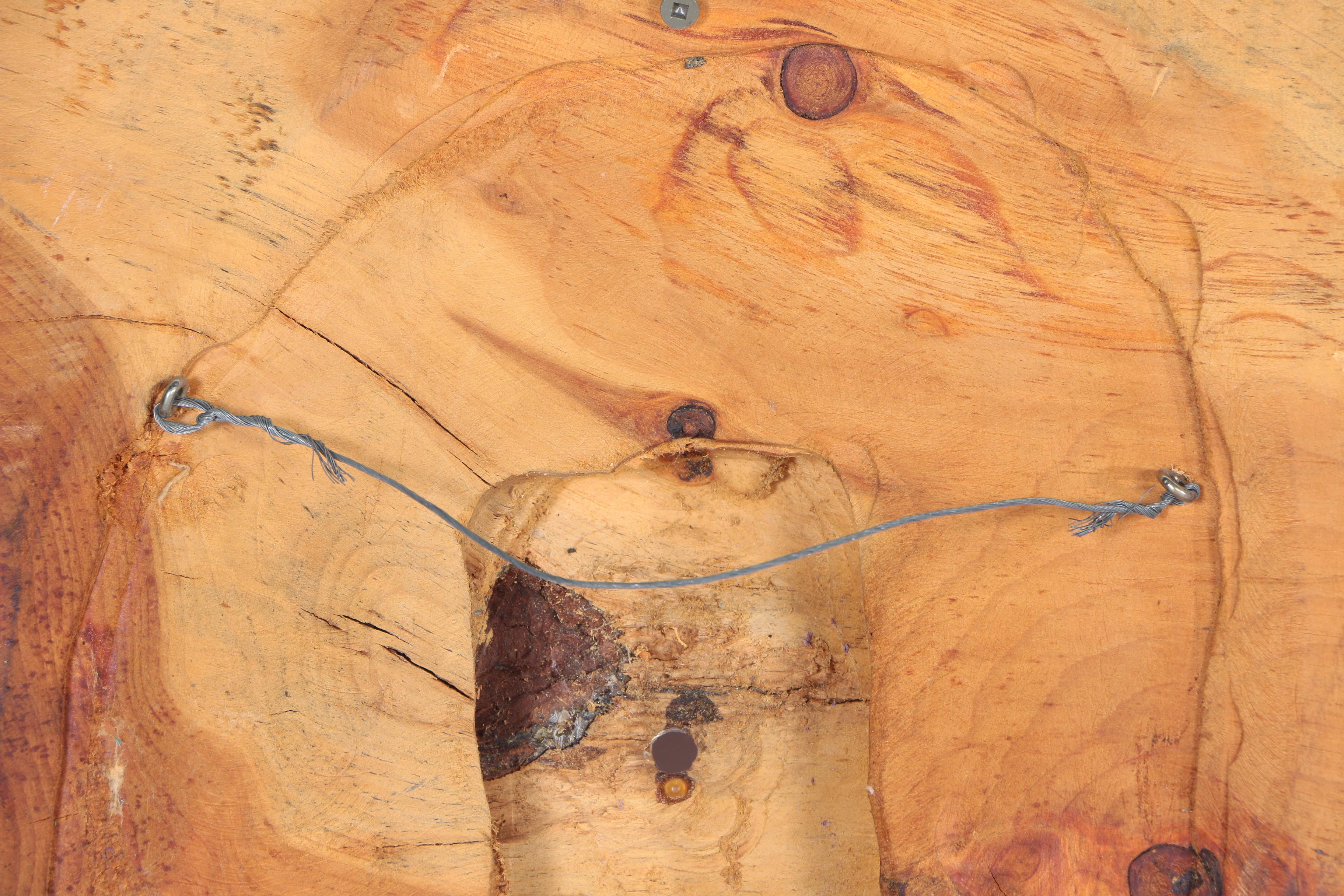 Wedge of Wood Wall Decor