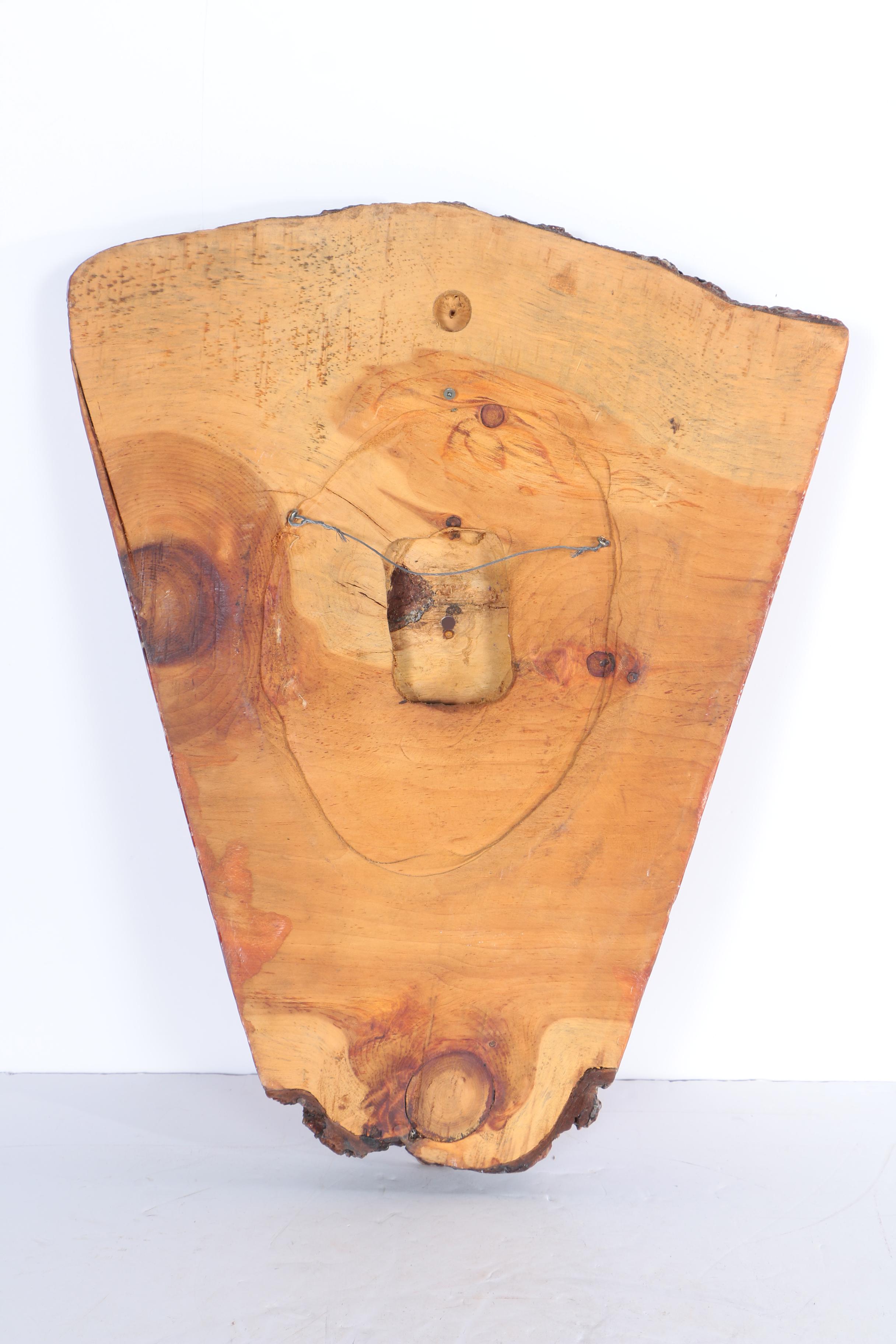 Wedge of Wood Wall Decor