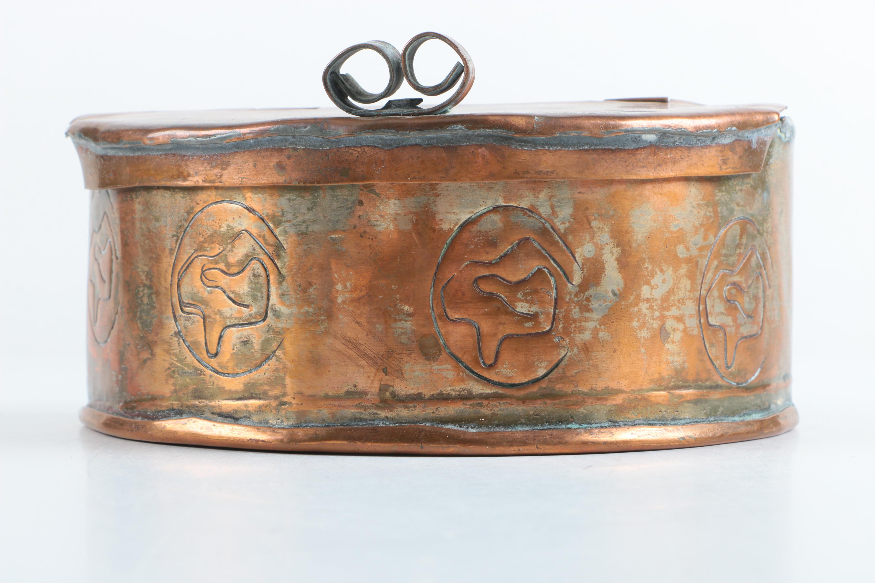 Vintage Brass Coffee Pot and Decor