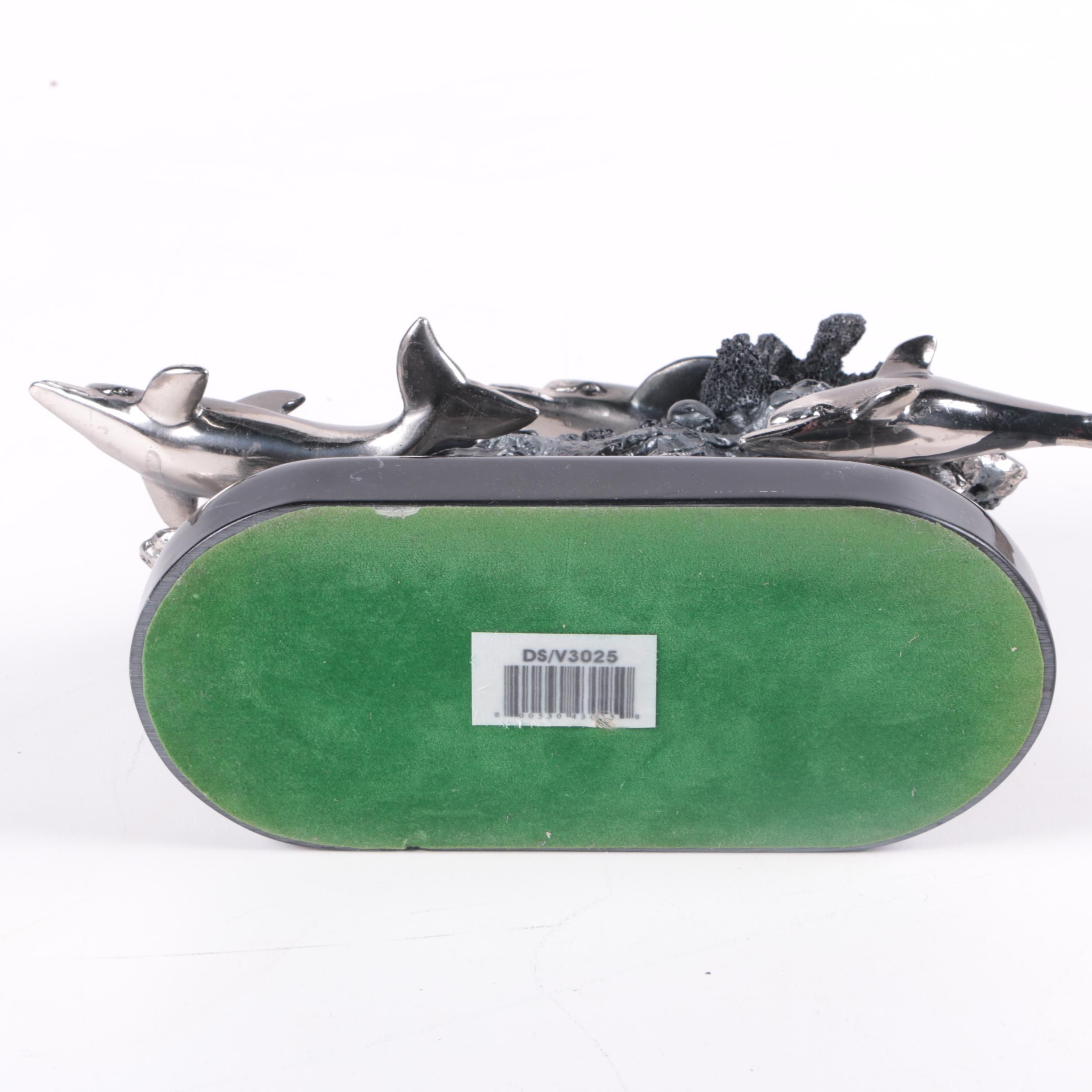 Pair of Dolphin Statuary