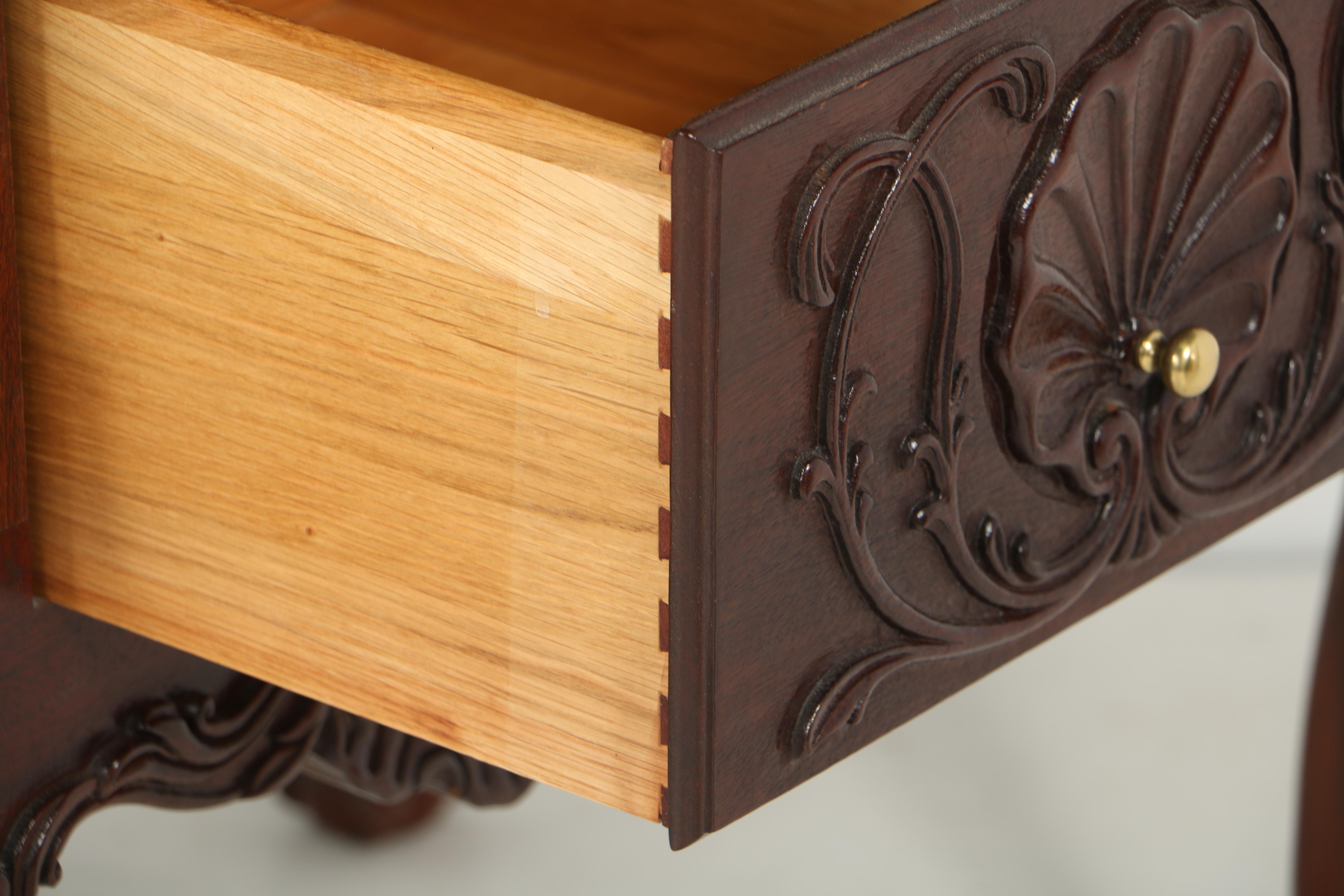 Vintage Chippendale Style Mahogany High Chest by Councill Craftsman