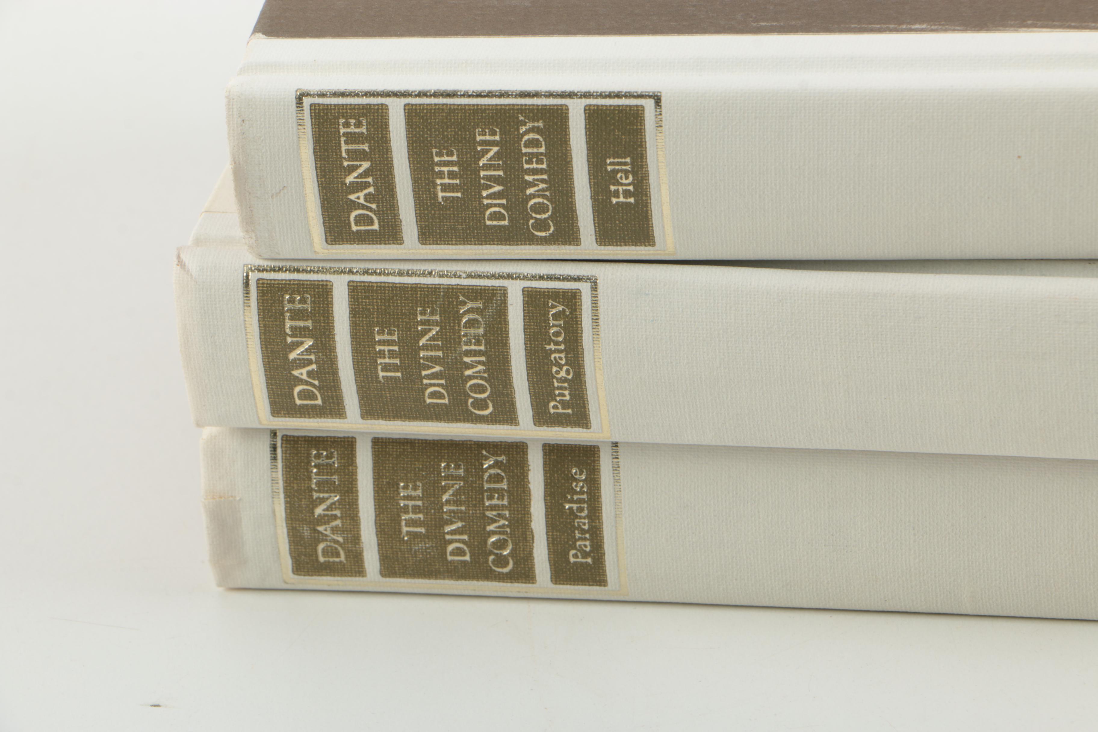 Three-Volume "The Divine Comedy" by Dante Alighieri