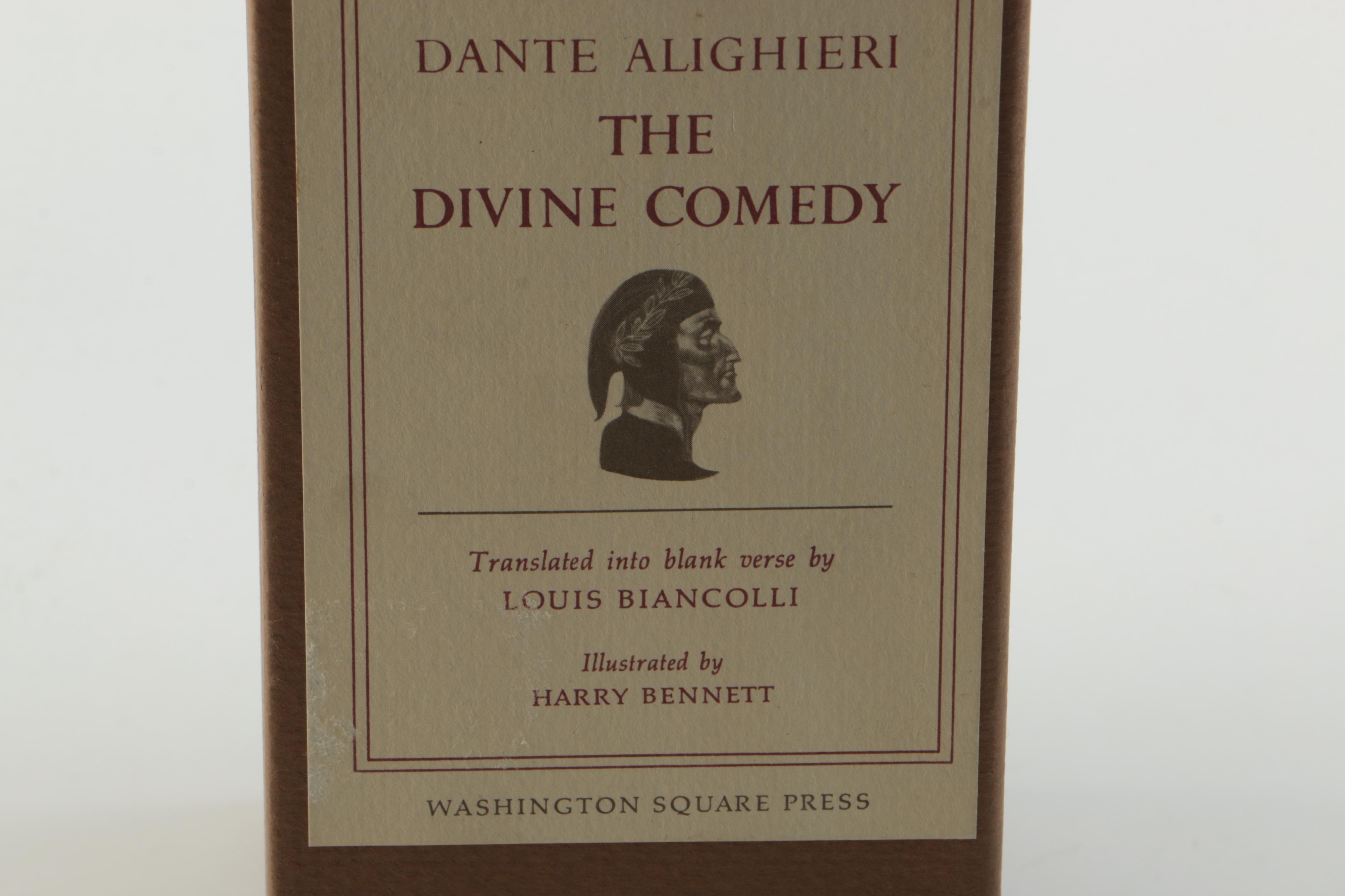 Three-Volume "The Divine Comedy" by Dante Alighieri