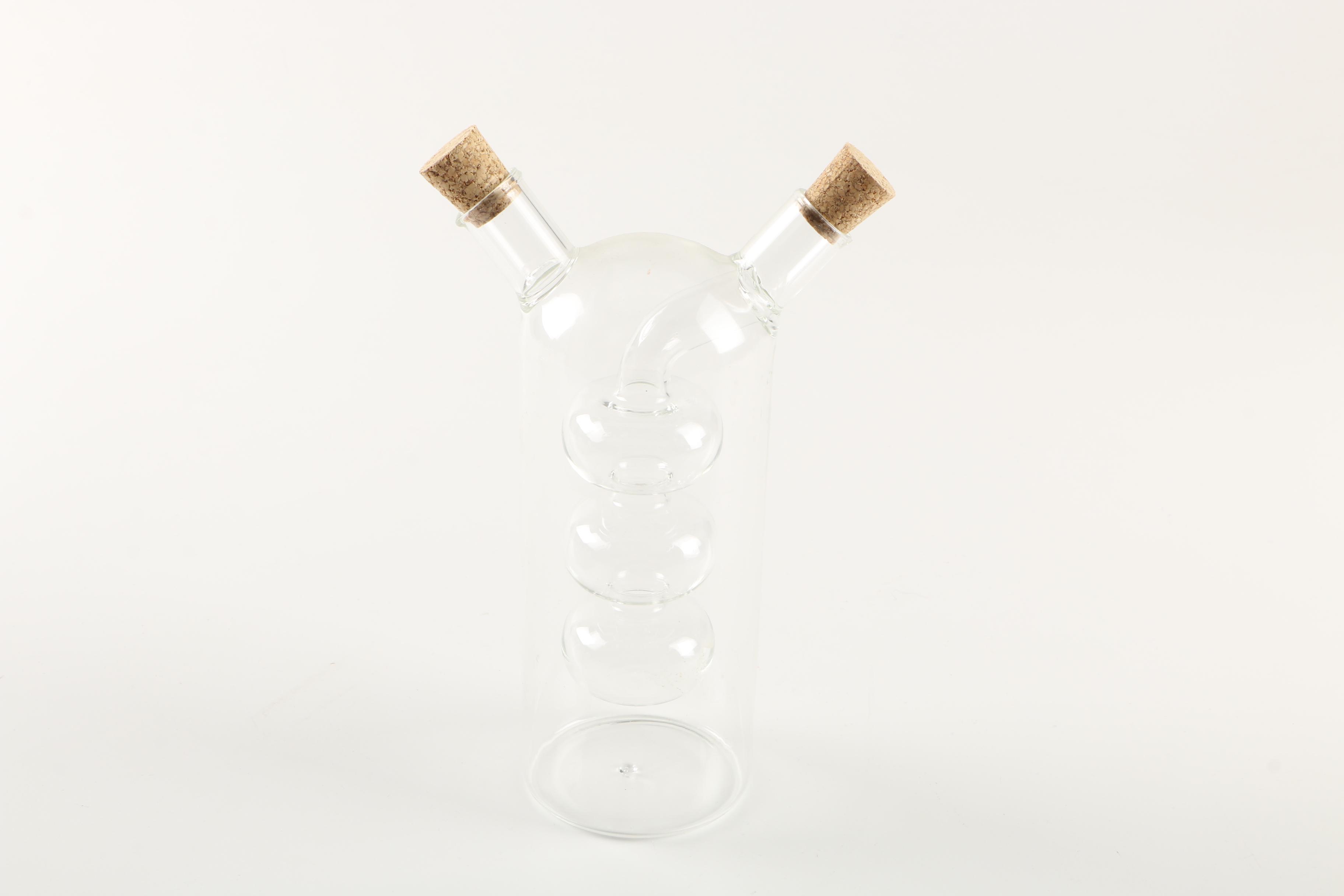 Glass and Crystal Serveware Including Alessi