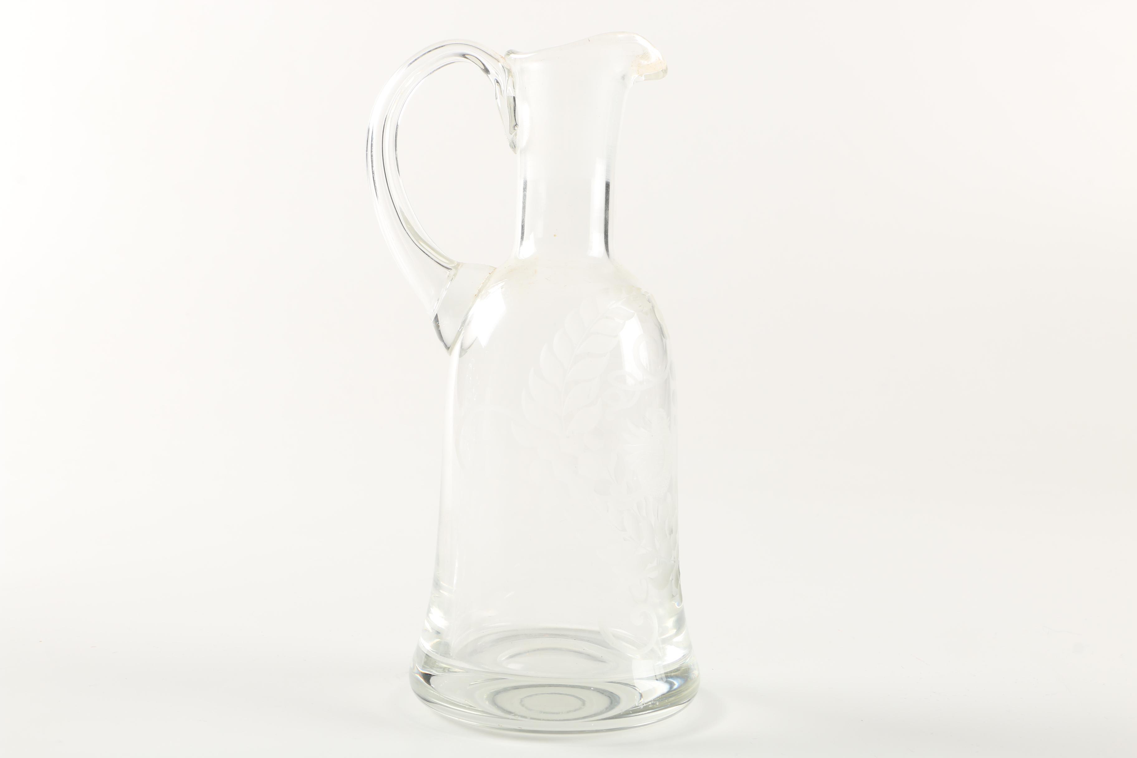 Glass and Crystal Serveware Including Alessi