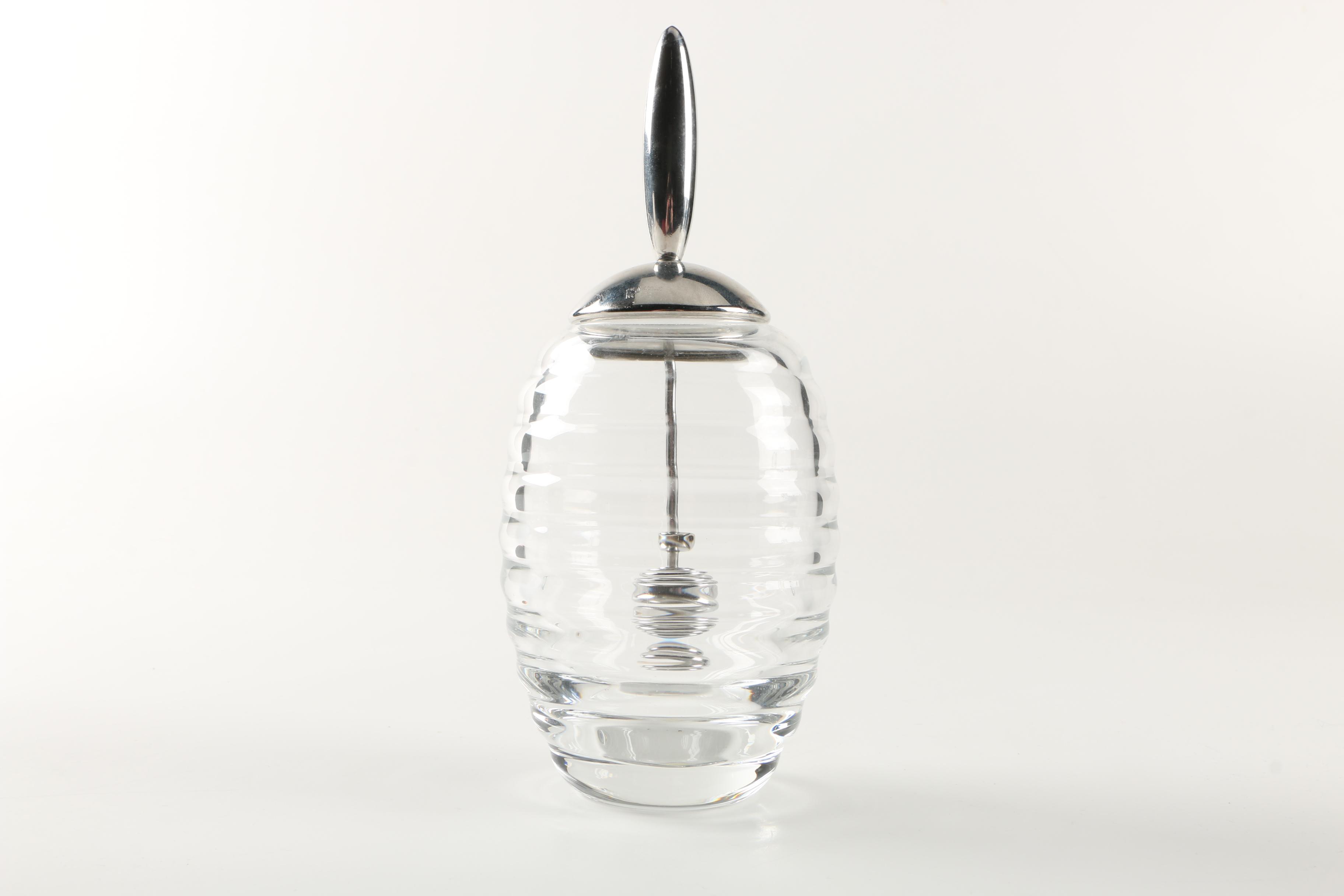 Glass and Crystal Serveware Including Alessi