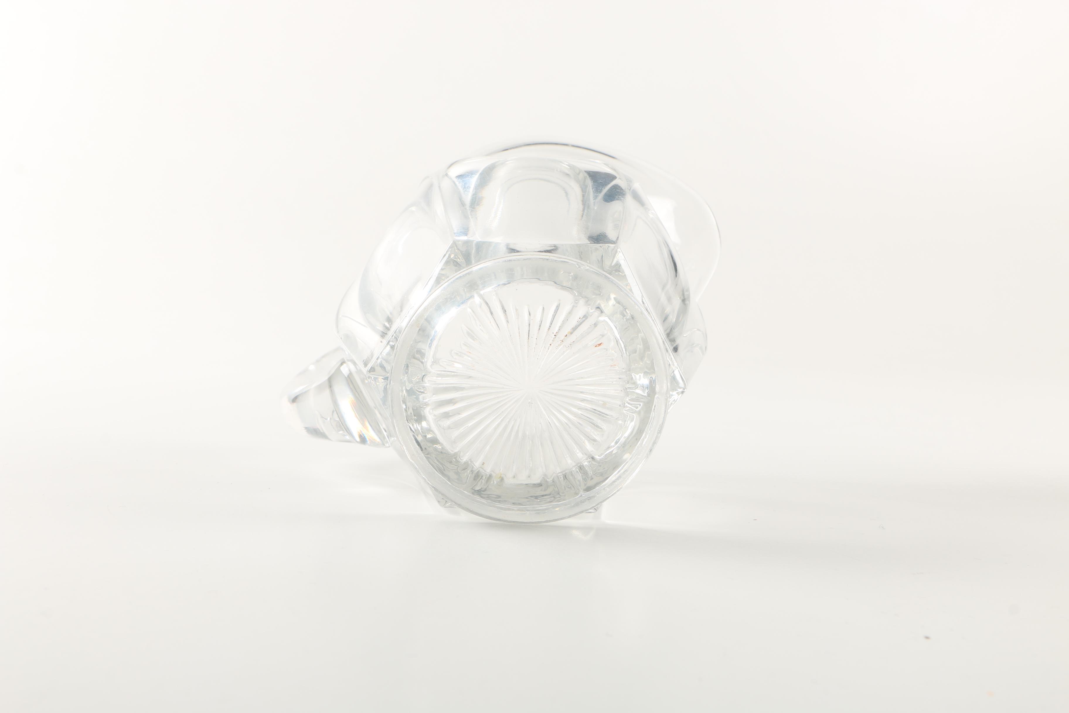 Glass and Crystal Serveware Including Alessi