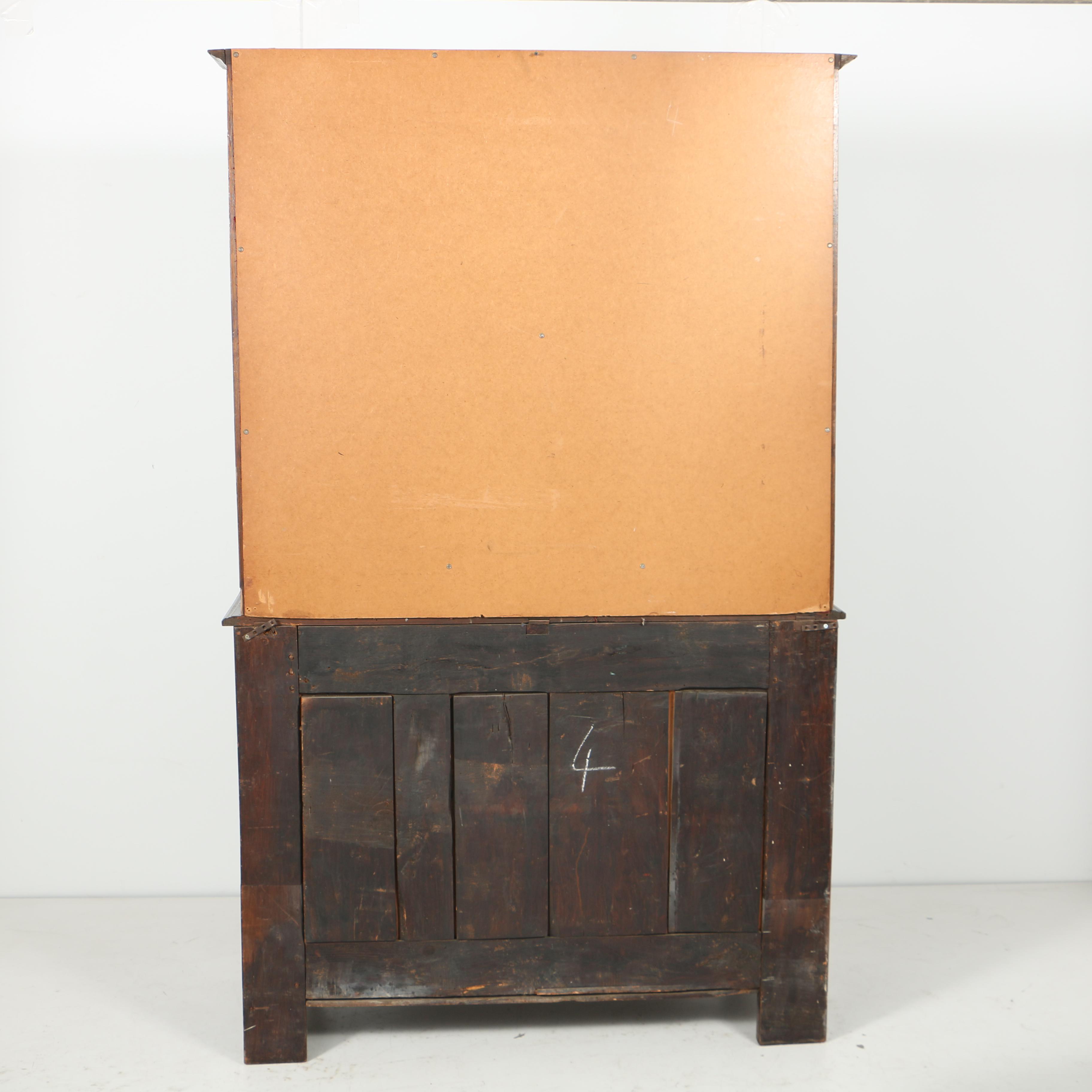 Antique French Provincial Carved Oak Vaisselier, Probably Brittany