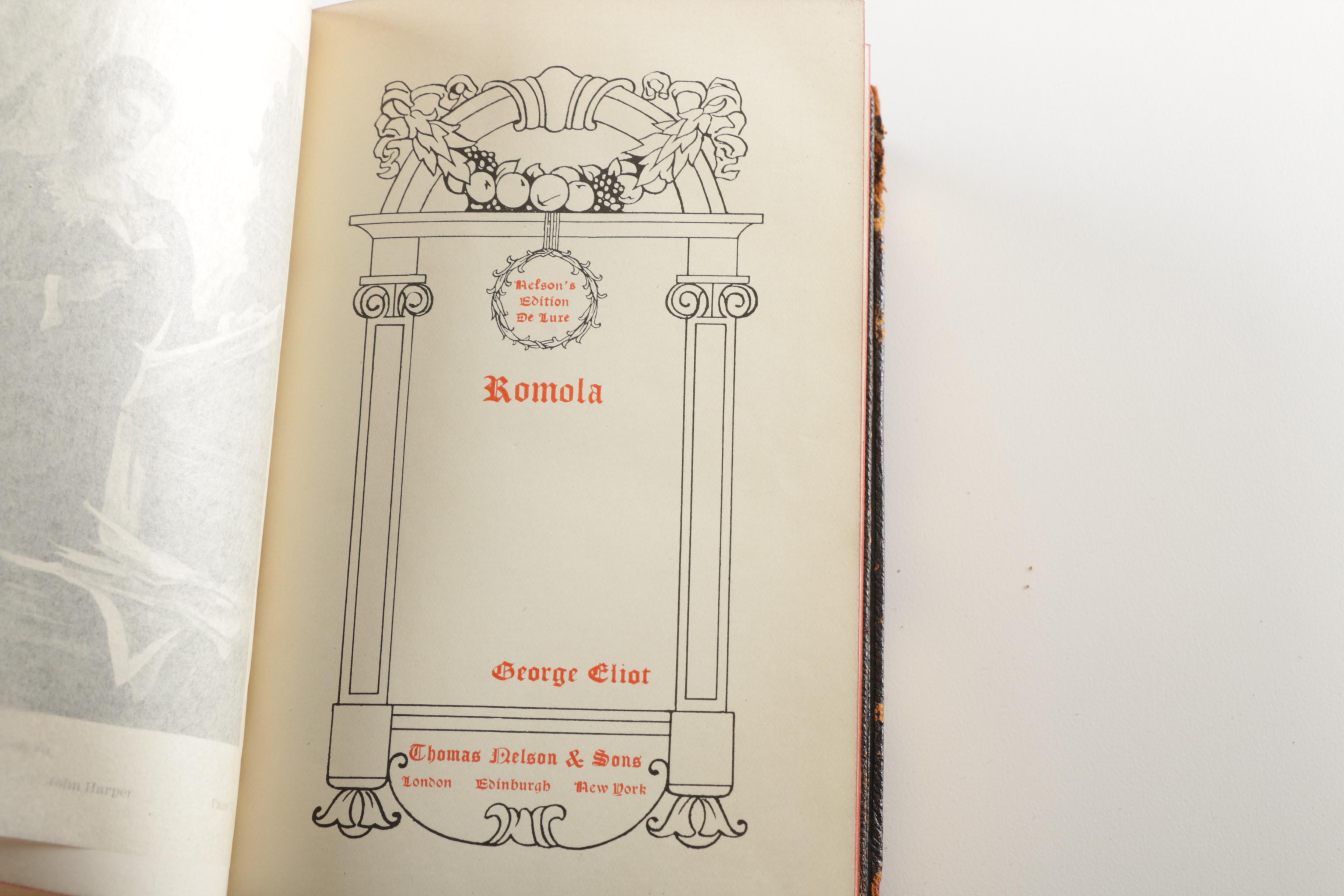 Antique George Eliot Books