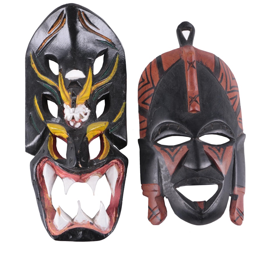 Igorot and Kenyan Style Masks