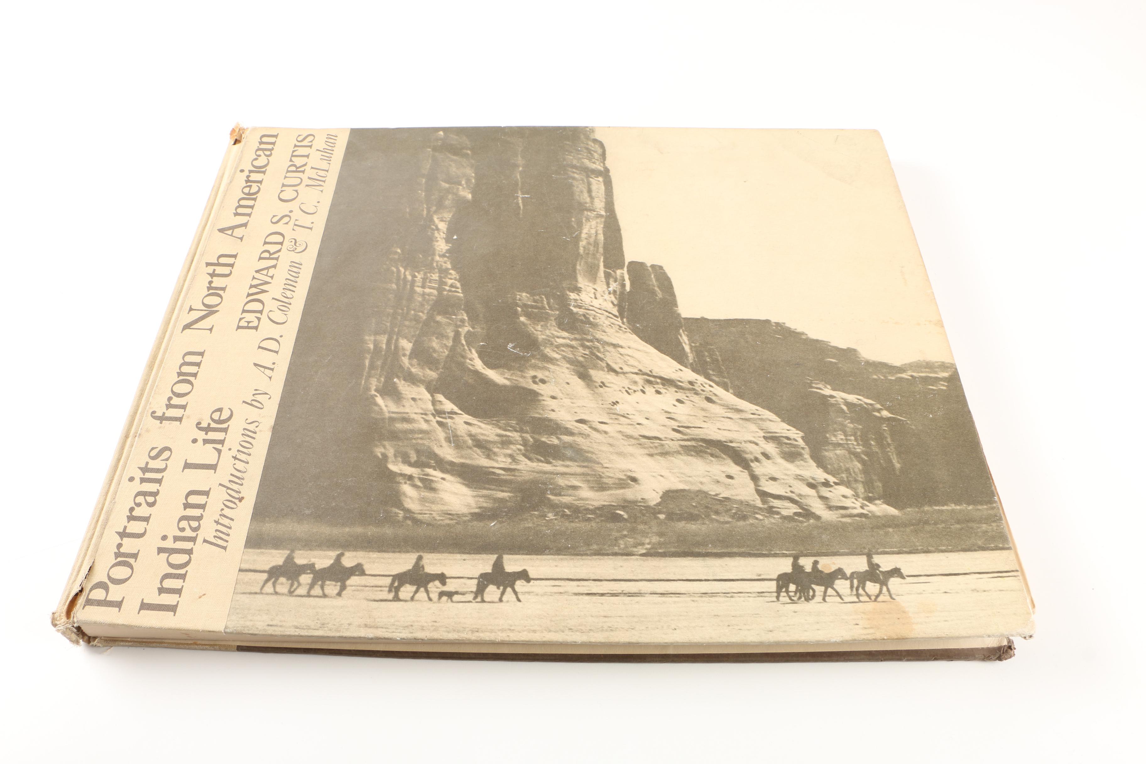 First Edition "Portraits from North American Indian Life" by Edward S. Curtis
