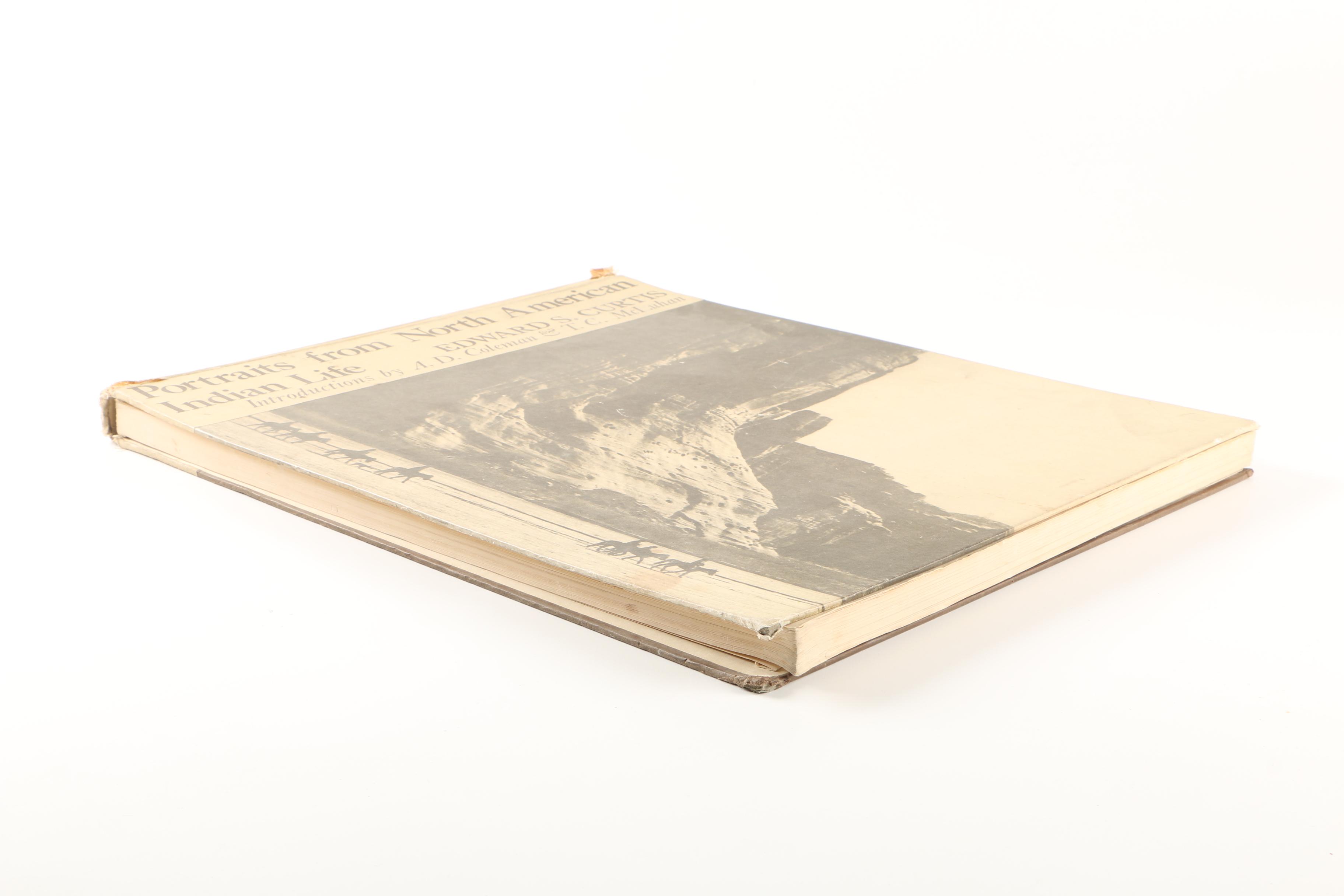 First Edition "Portraits from North American Indian Life" by Edward S. Curtis
