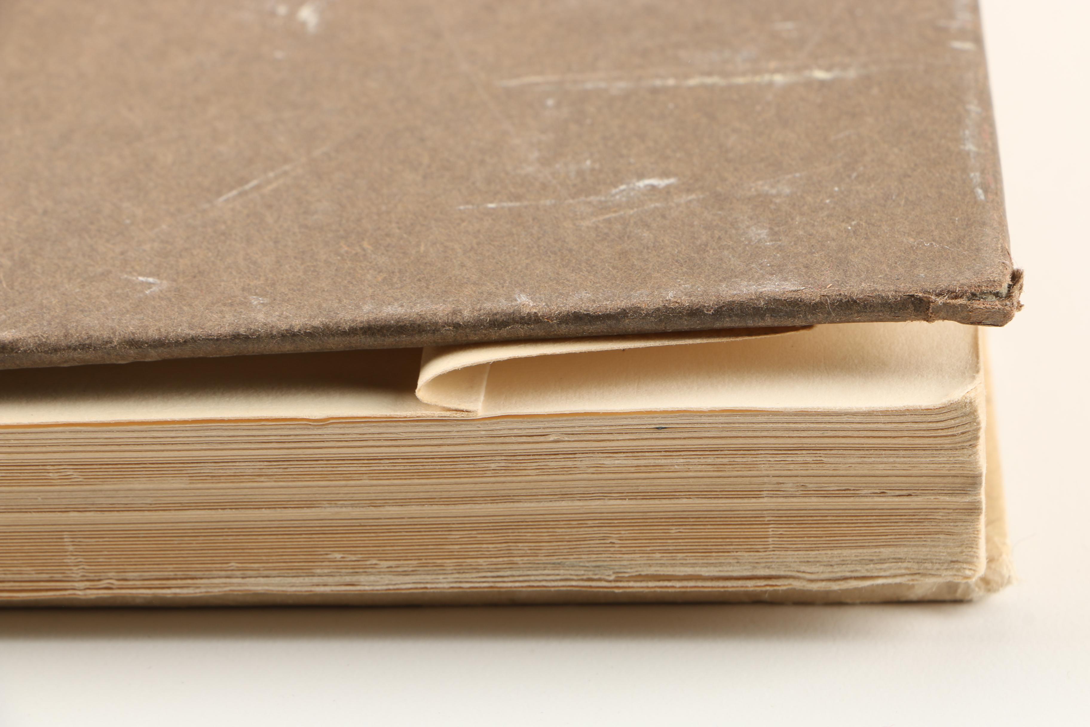 First Edition "Portraits from North American Indian Life" by Edward S. Curtis