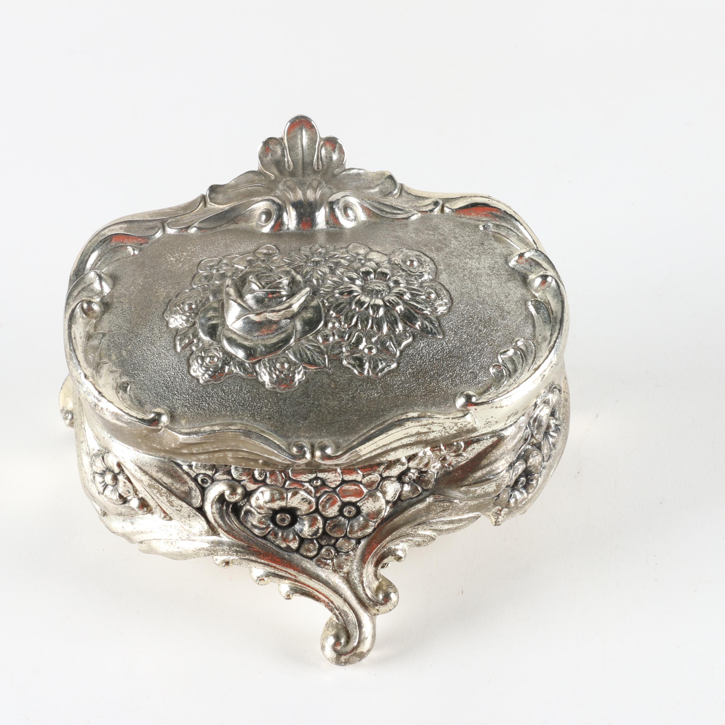 Metal Trinket Boxes