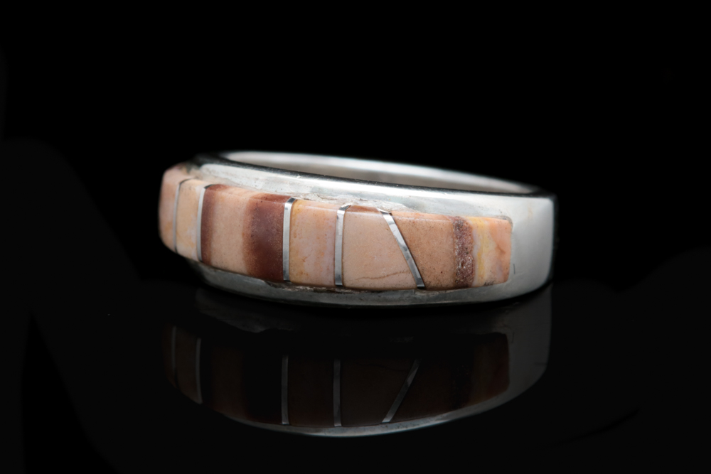 Sterling Silver and Jasper Ring