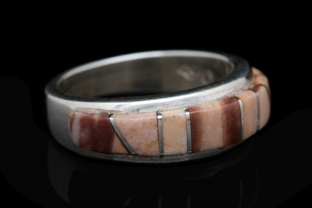 Sterling Silver and Jasper Ring