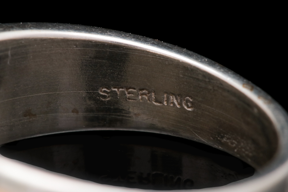 Sterling Silver and Jasper Ring