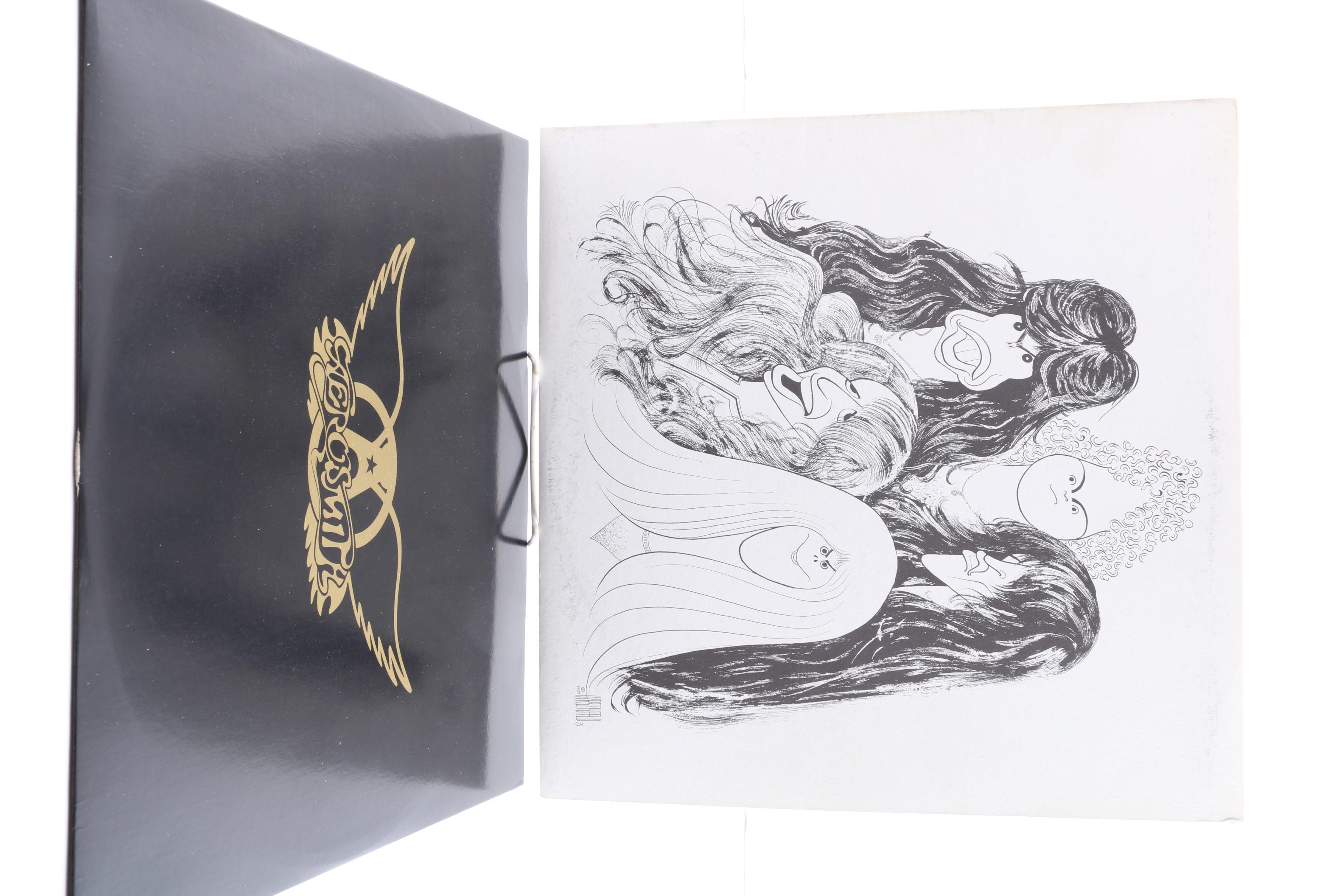 Aerosmith LPs Including "Toys In The Attic" and "Rocks"