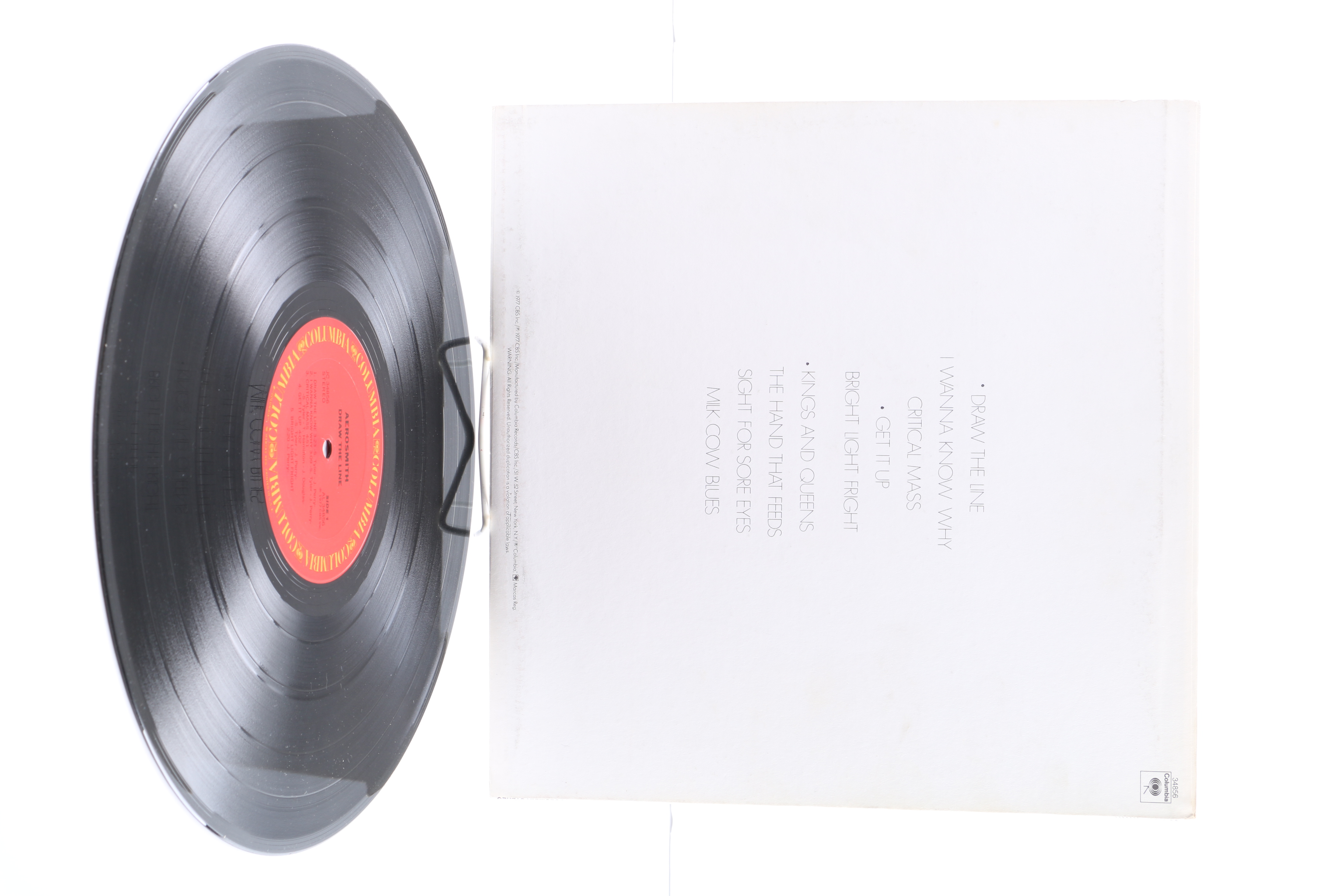 Aerosmith LPs Including "Toys In The Attic" and "Rocks"