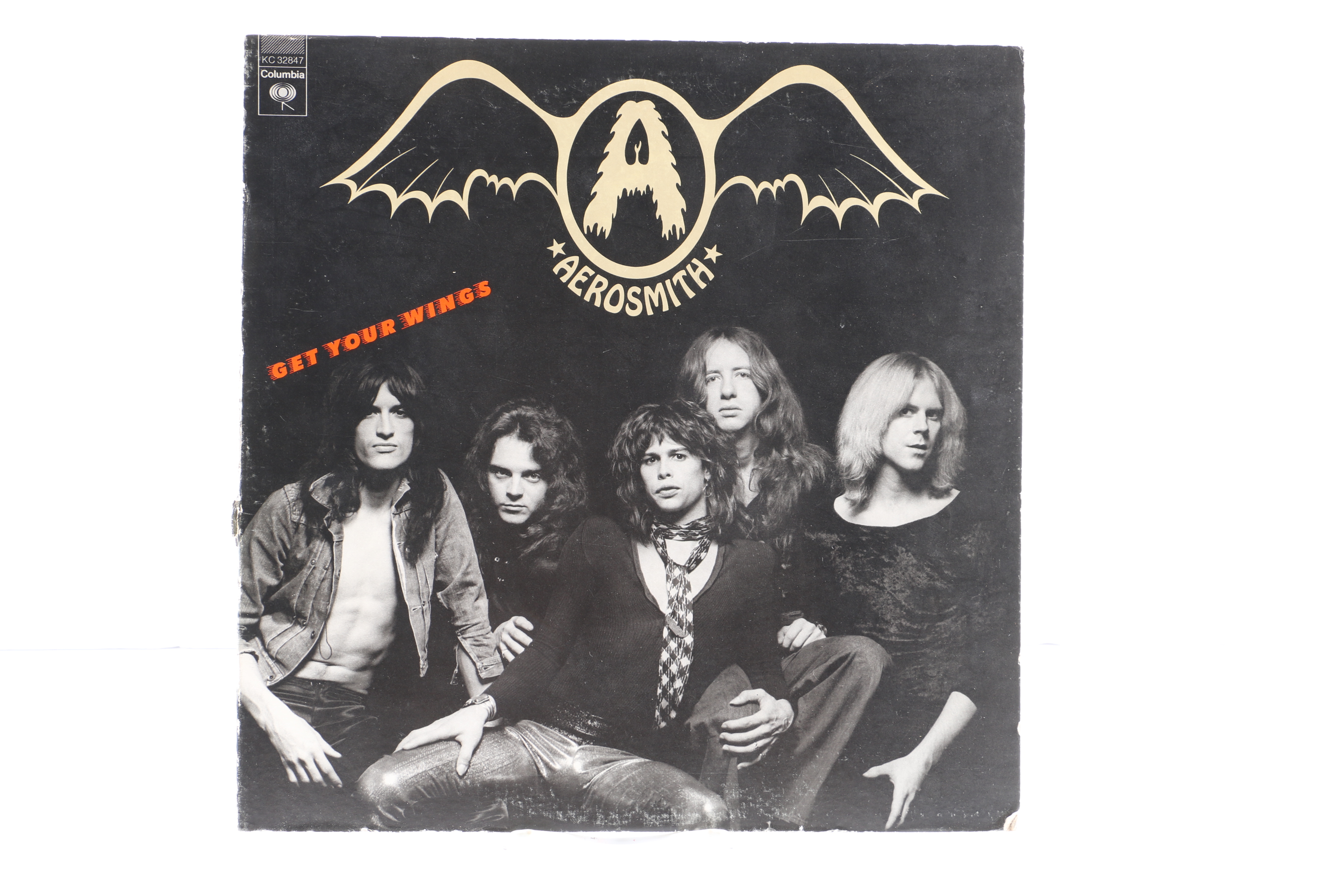 Aerosmith LPs Including "Toys In The Attic" and "Rocks"