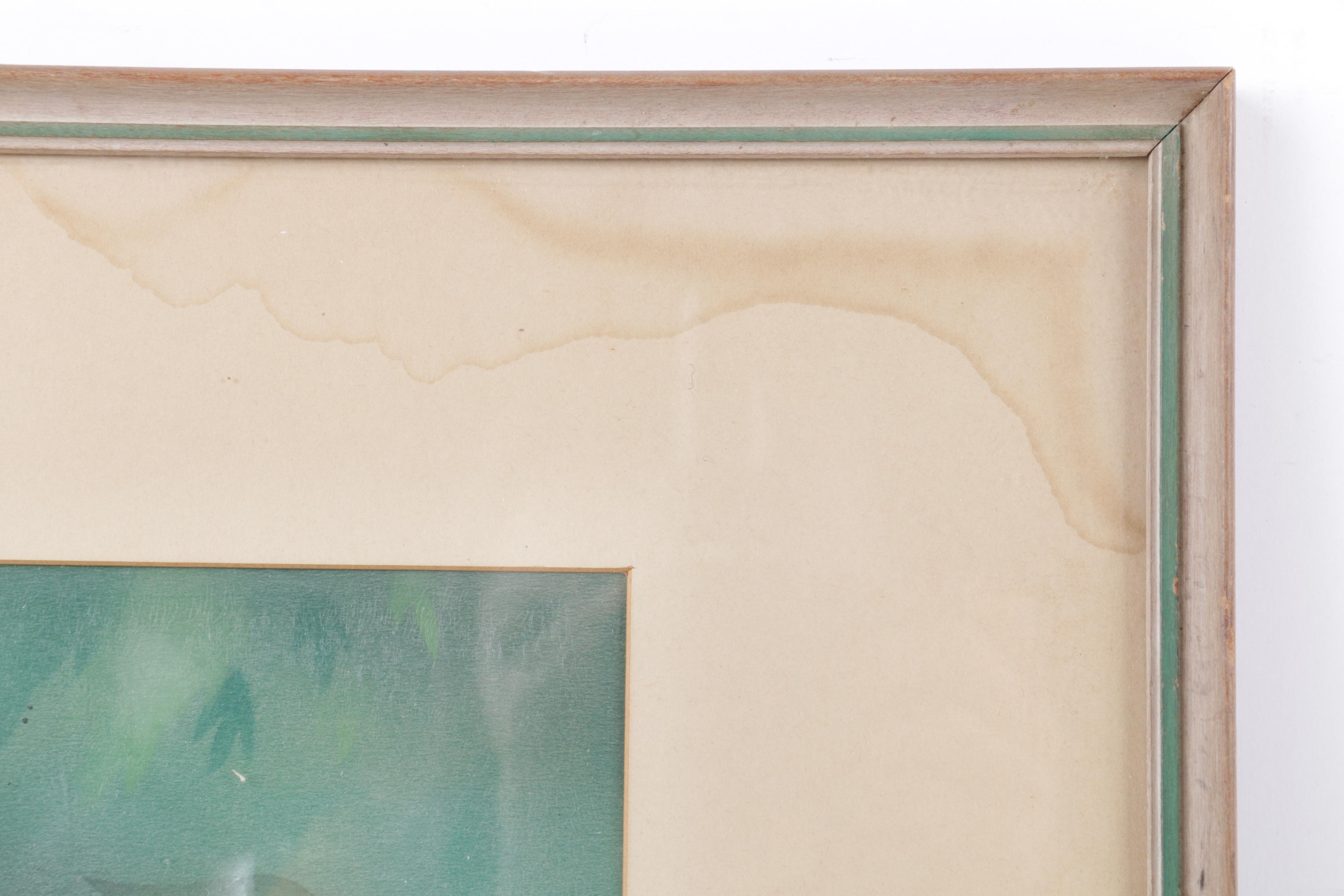 Original 1941 Mixed Media Animation Cels from Walt Disney's "Bambi"