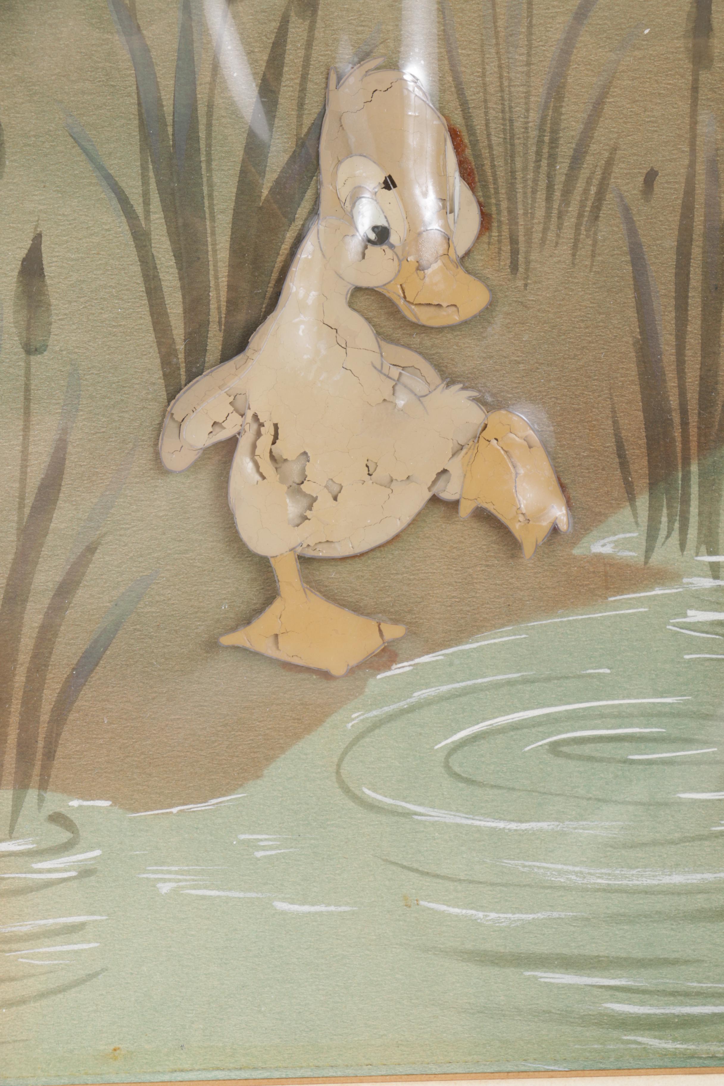 Original 1941 Mixed Media Animation Cels from Walt Disney's "Bambi"