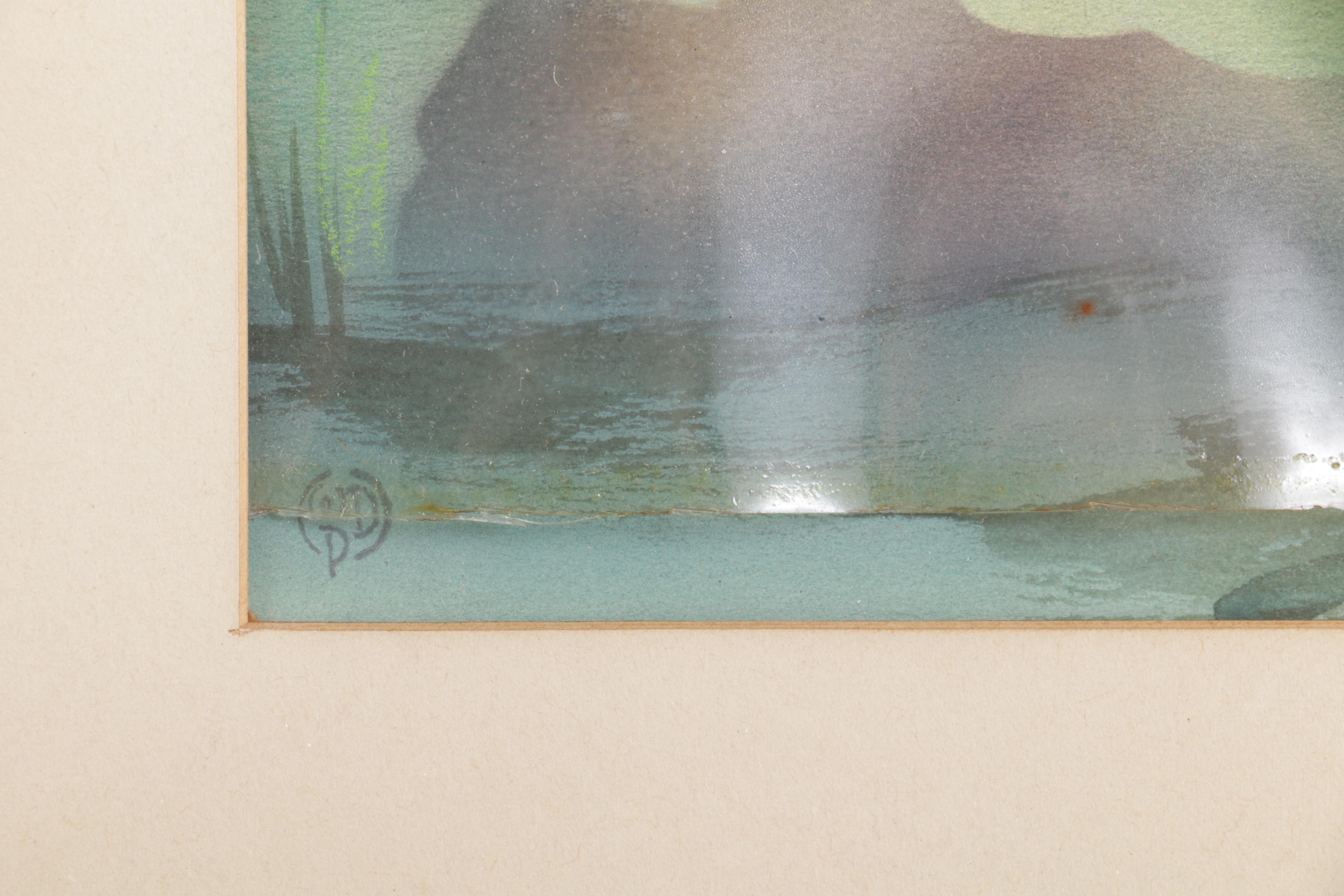 Original 1941 Mixed Media Animation Cels from Walt Disney's "Bambi"