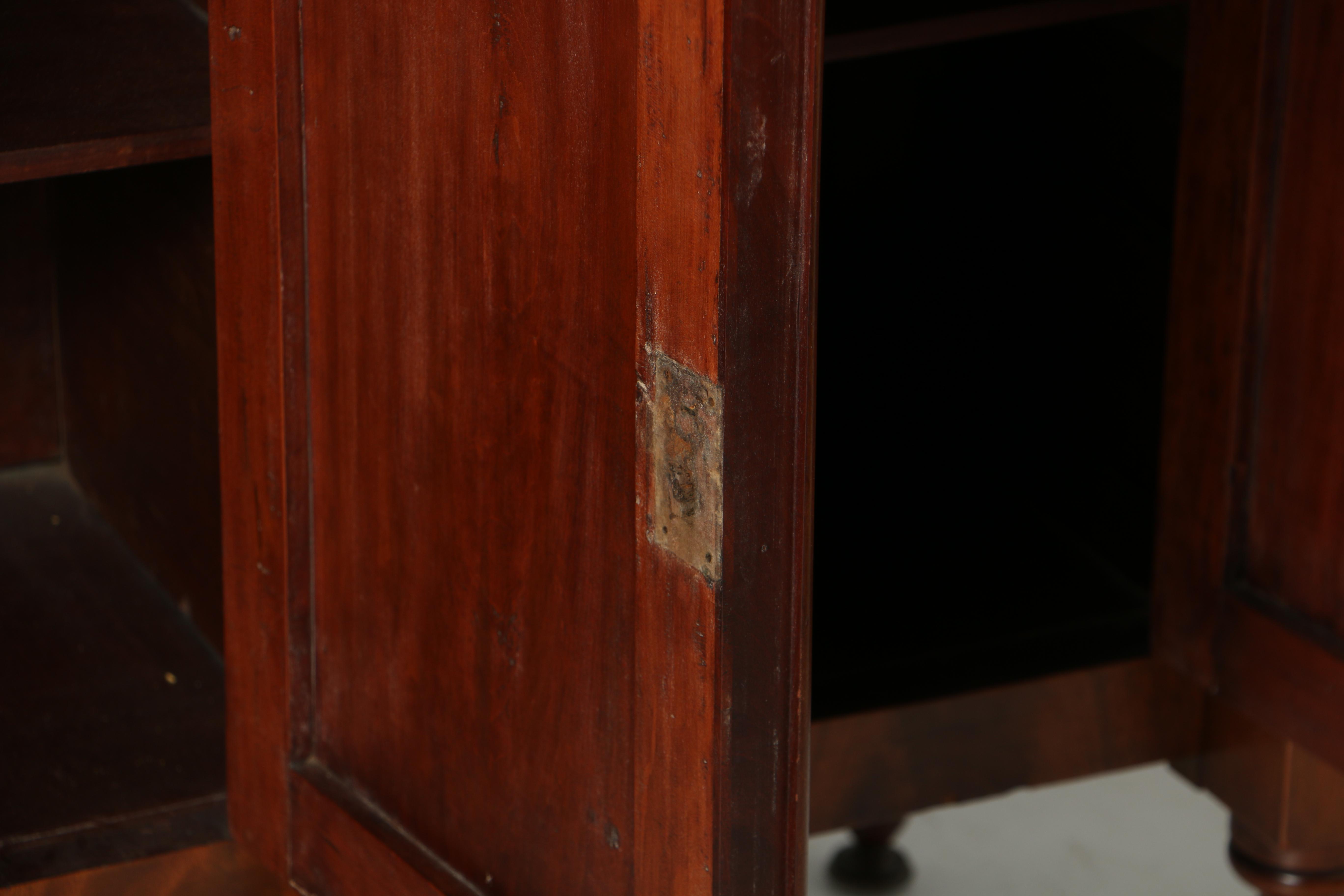Antique Late Classical Mahogany and Cherry Sideboard