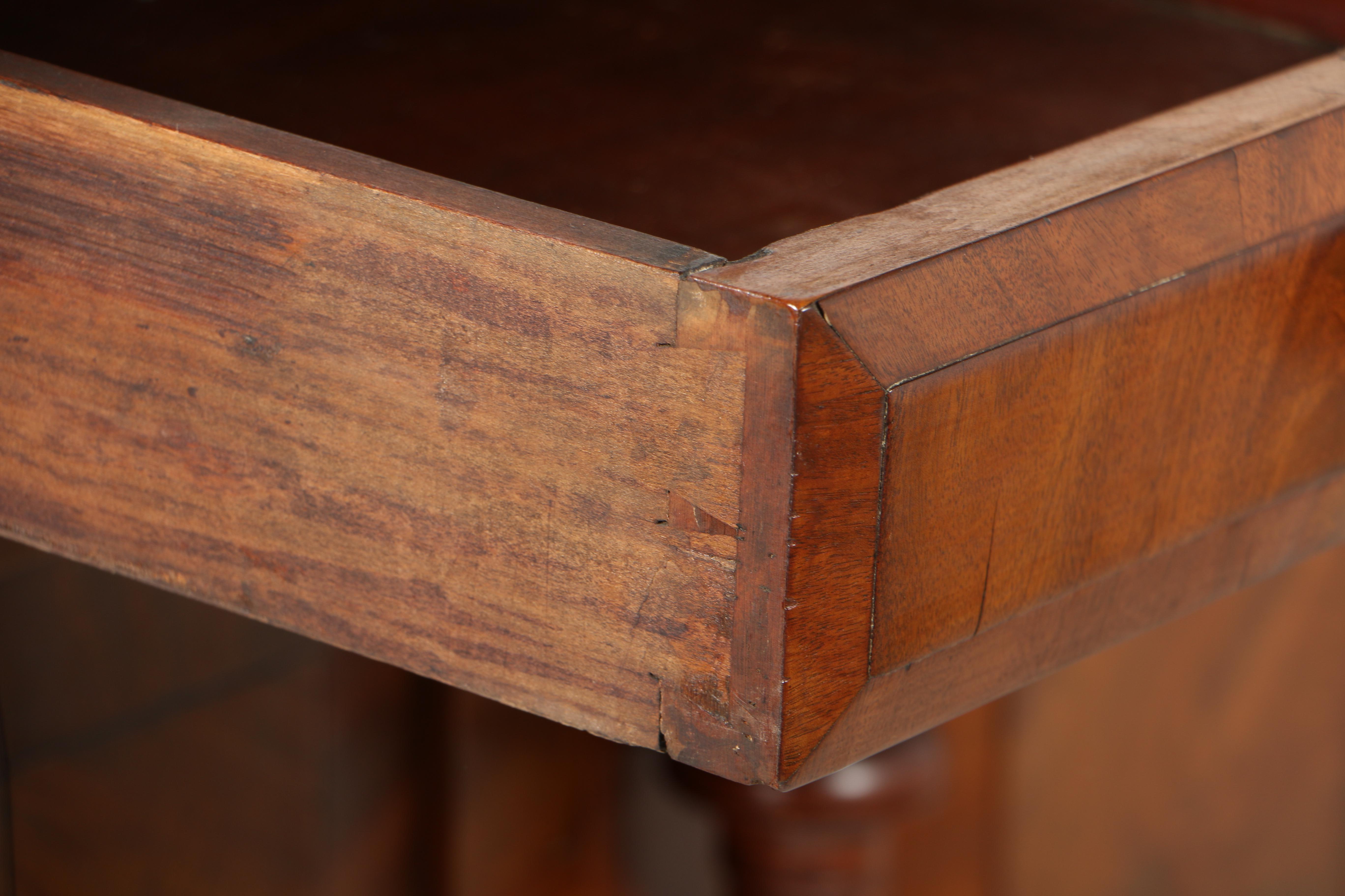 Antique Late Classical Mahogany and Cherry Sideboard