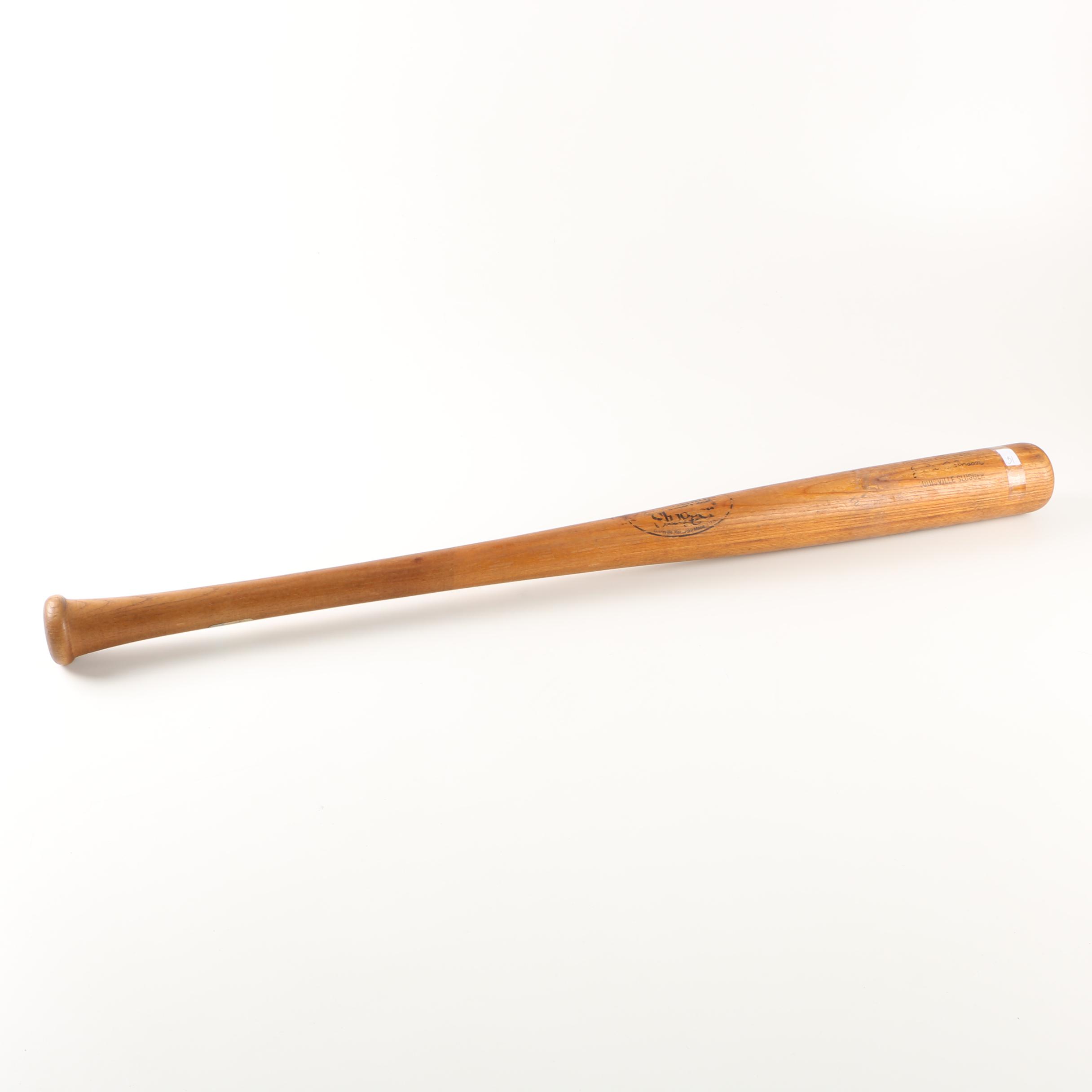 Vintage Jackie Robinson Batting Champion Louisville Slugger Bat