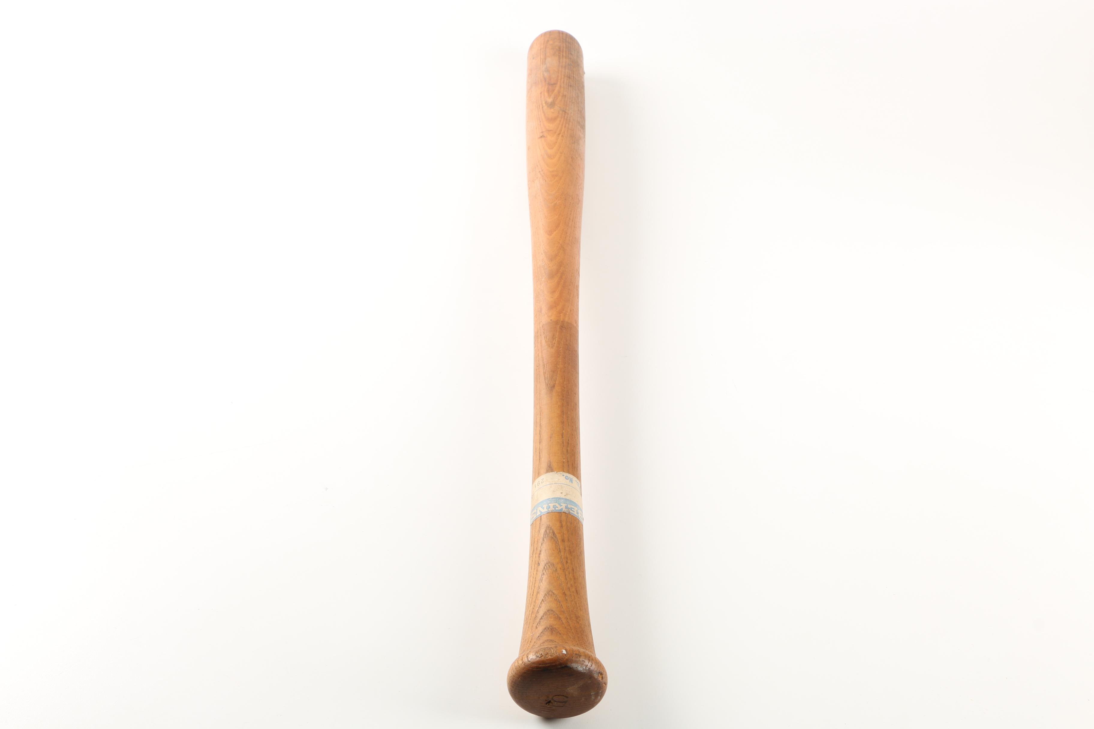 Vintage Jackie Robinson Batting Champion Louisville Slugger Bat