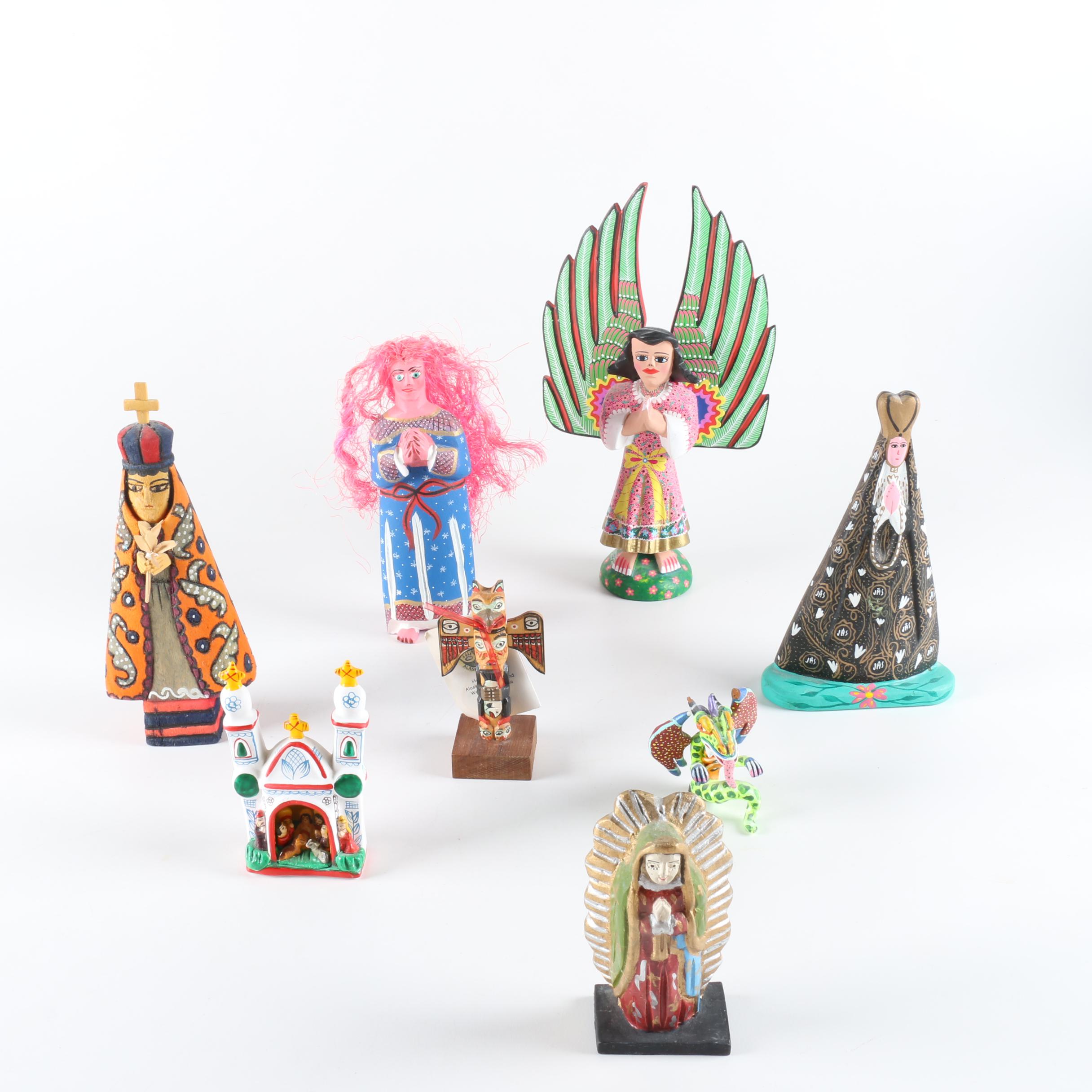 Folk Art and Religious Figurines