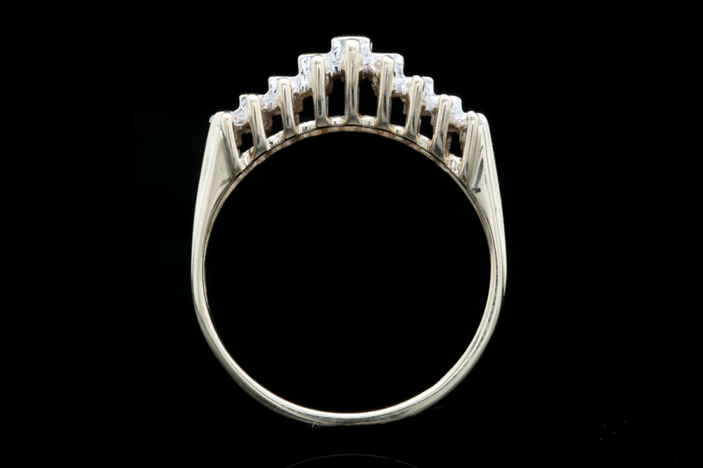 10K Yellow Gold and Diamond Ring