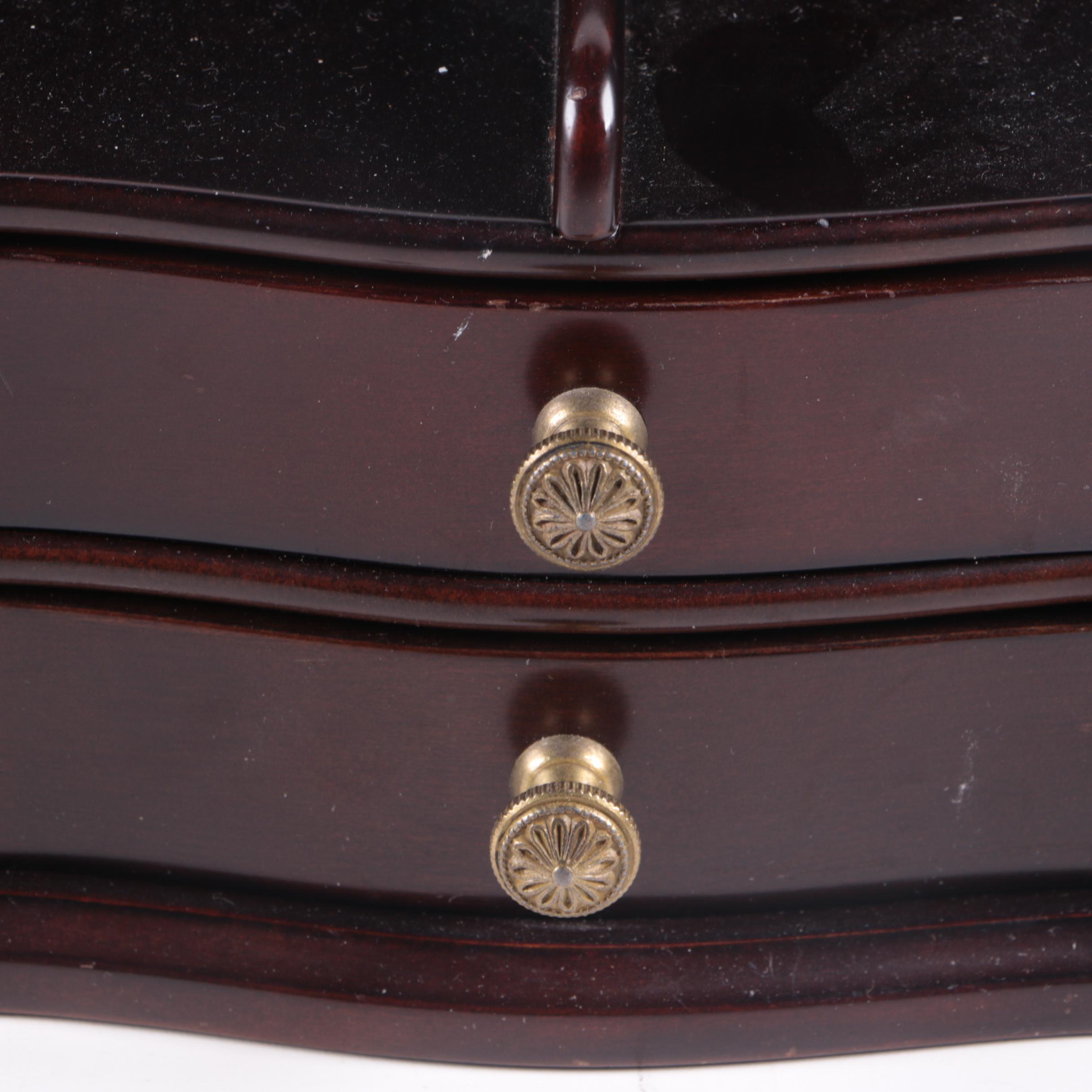 Desk Caddy by Bombay, Bamboo Box and Candle Holder