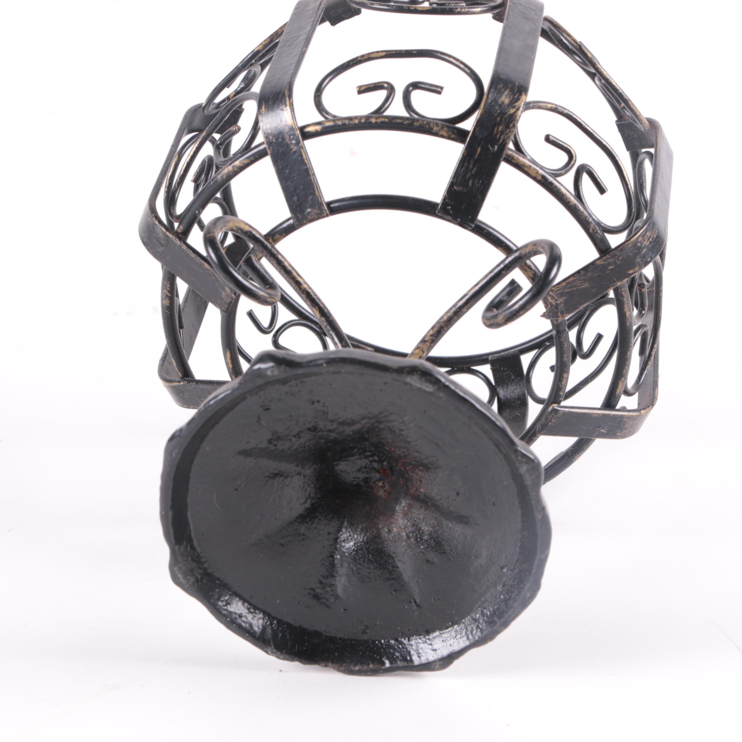 Desk Caddy by Bombay, Bamboo Box and Candle Holder