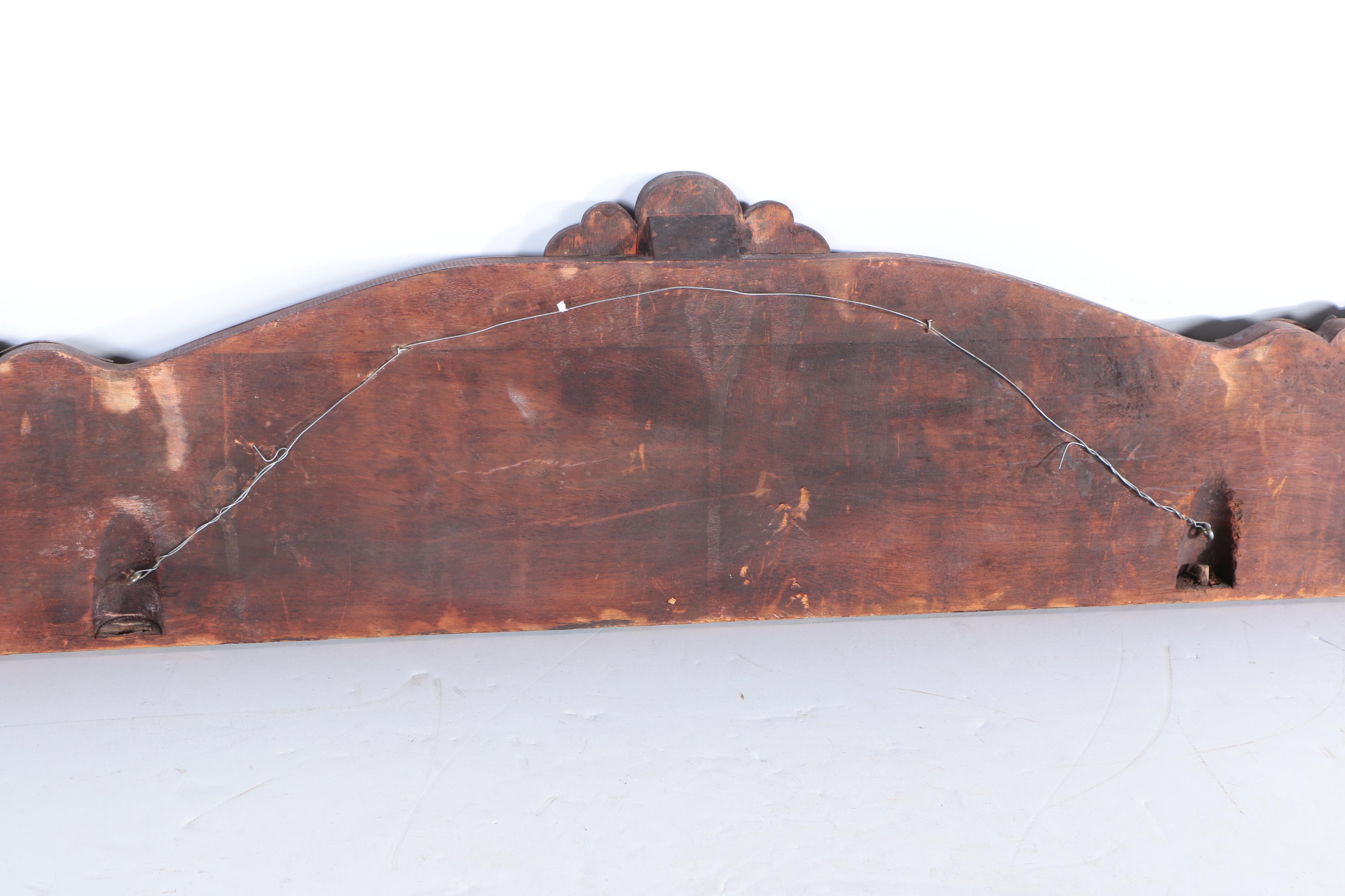 Decorative Wall Hanging Pediment Sculpture.