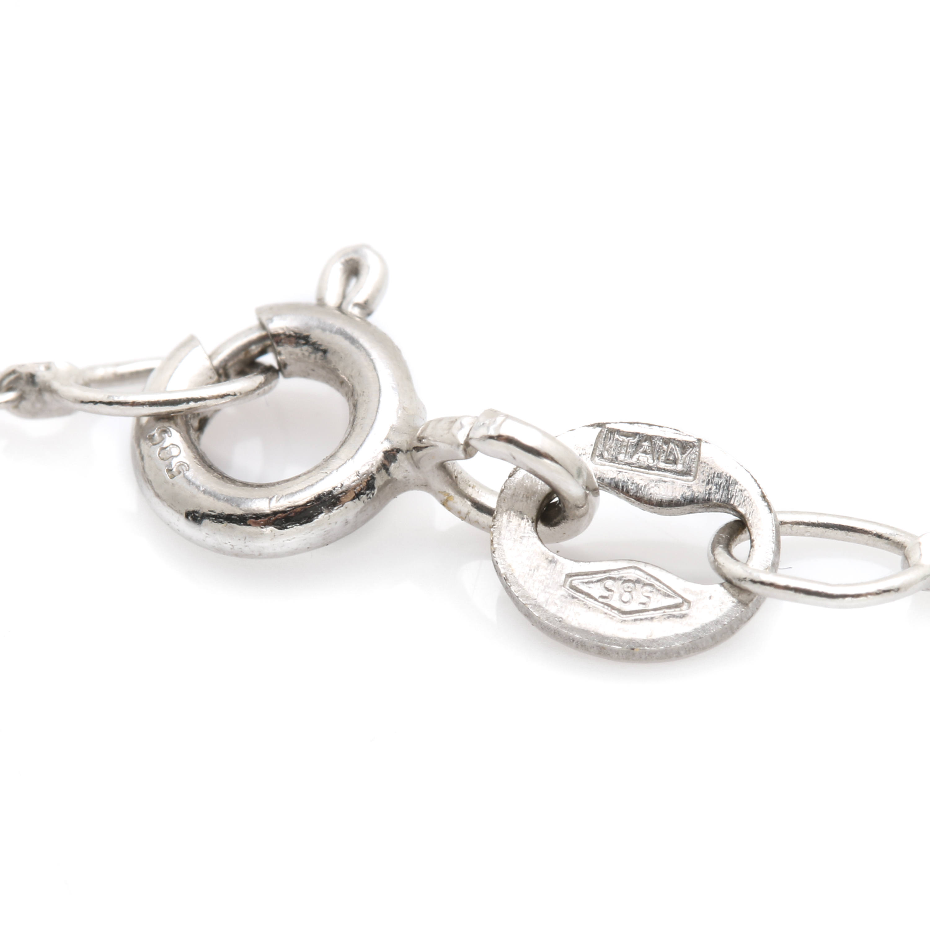 Selection of Sterling Silver/14K Ruby, Diamond and Pearl Necklaces