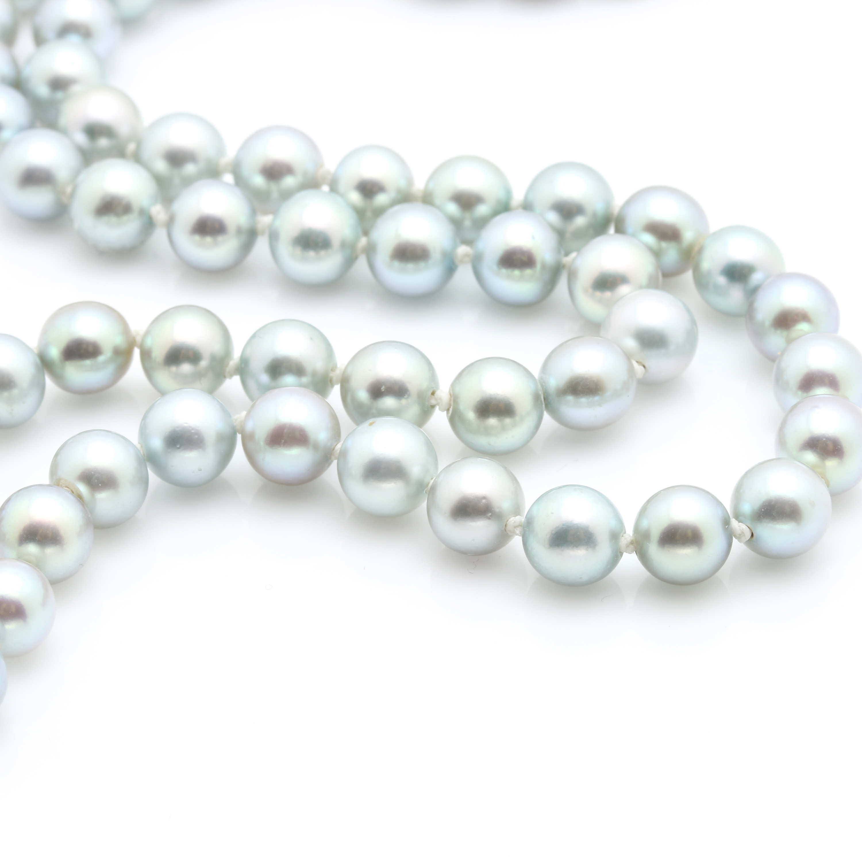 Selection of Sterling Silver/14K Ruby, Diamond and Pearl Necklaces