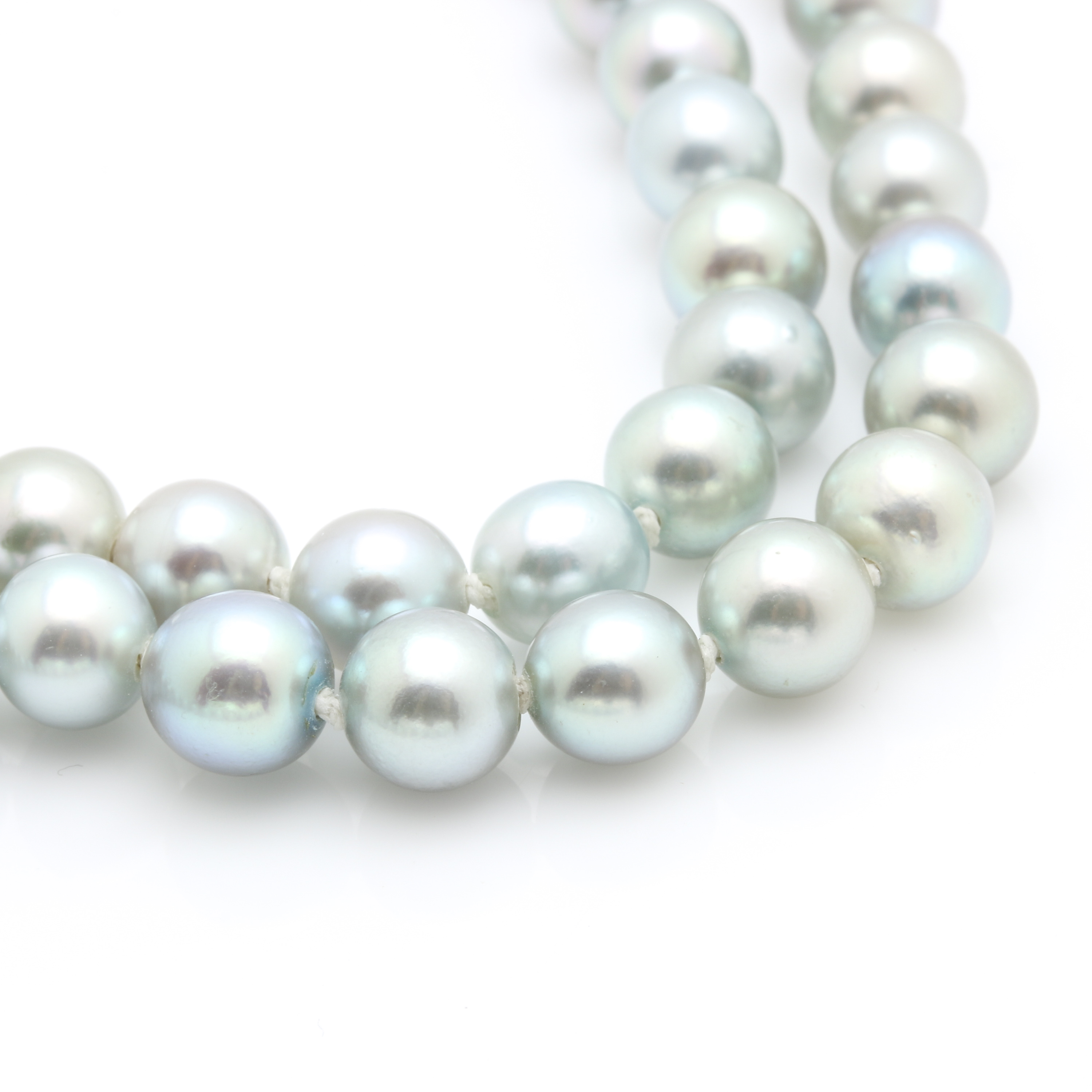 Selection of Sterling Silver/14K Ruby, Diamond and Pearl Necklaces