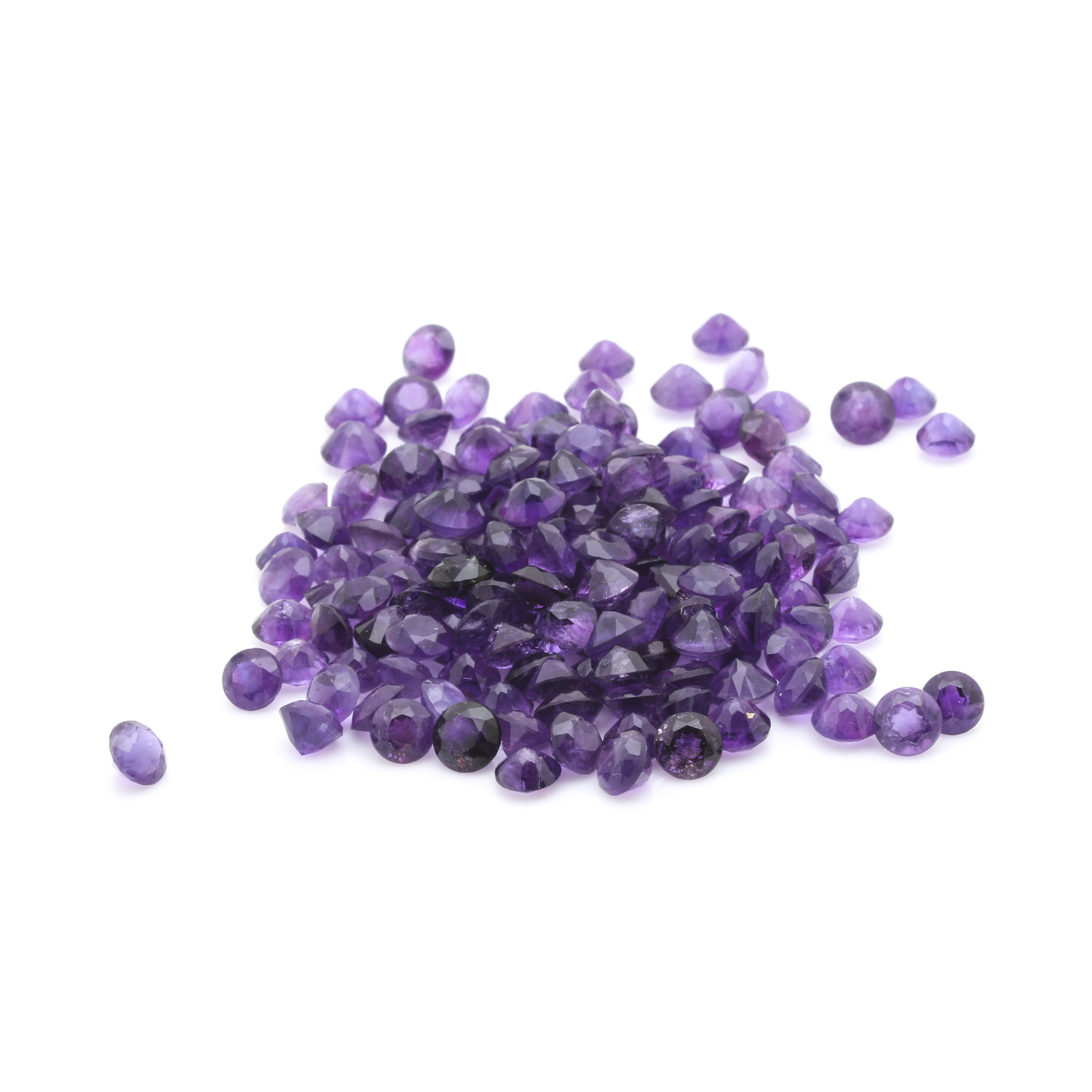 Assortment of Loose 84.07 CTW Amethyst
