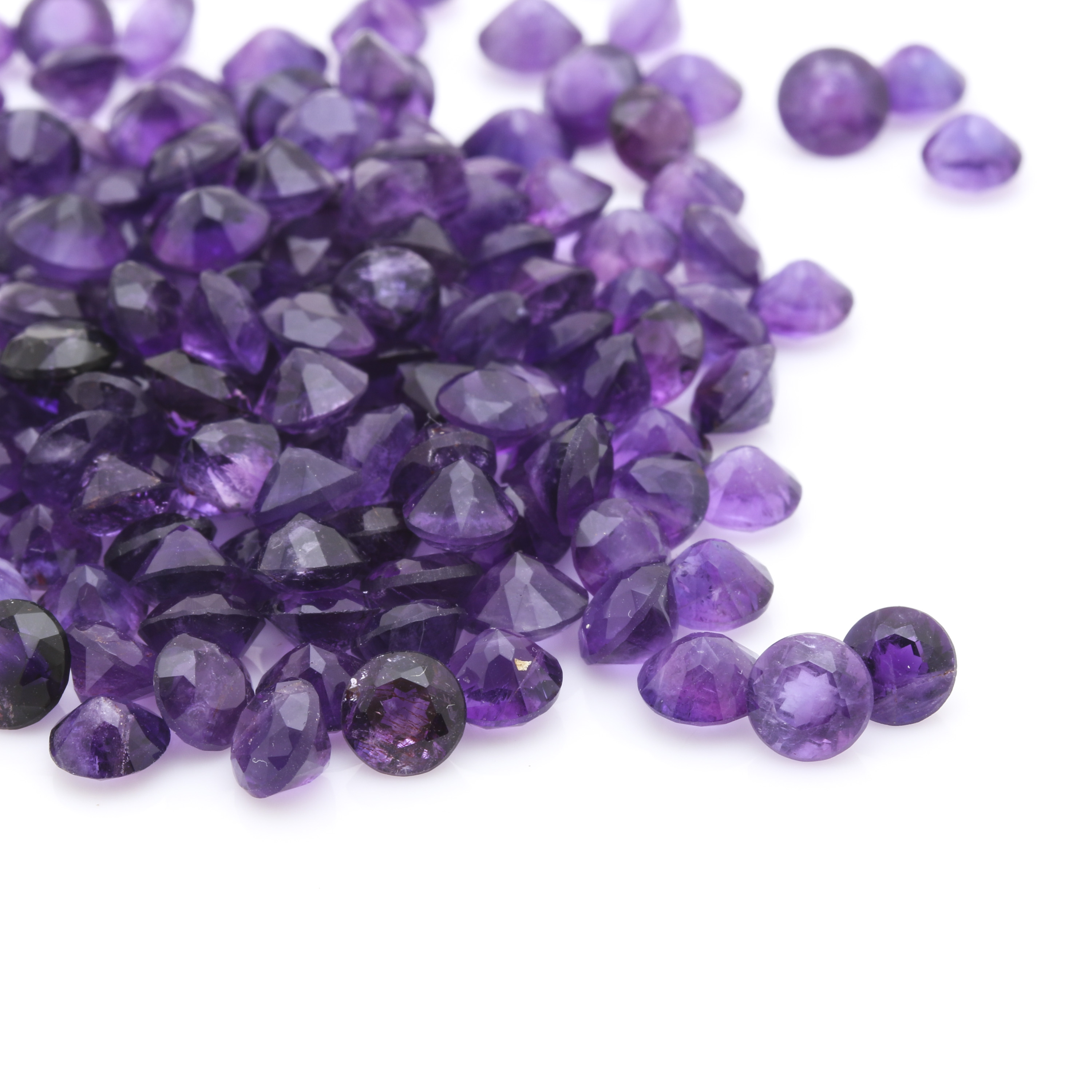 Assortment of Loose 84.07 CTW Amethyst
