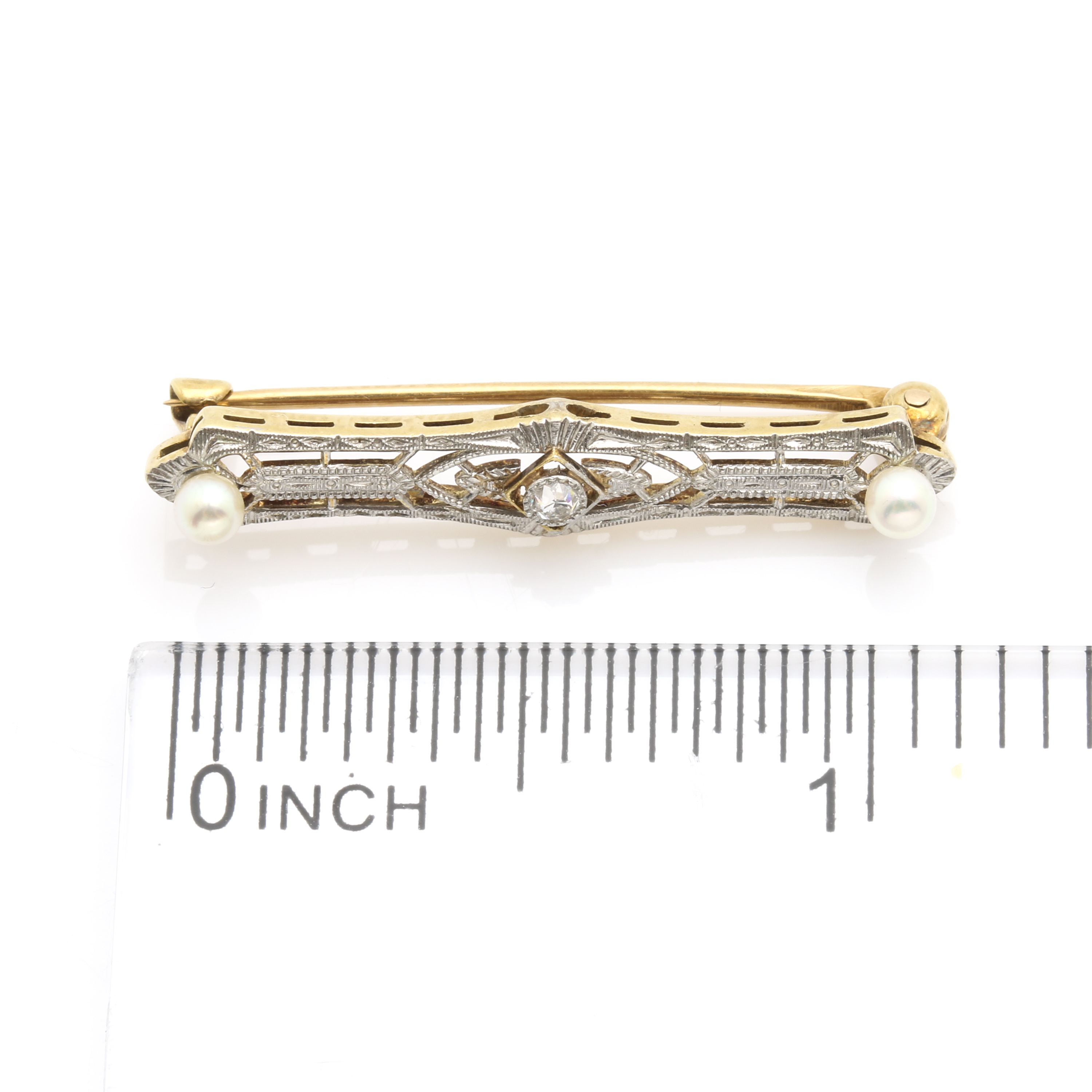 14K Yellow and White Gold Diamond Jewelry Including Krementz